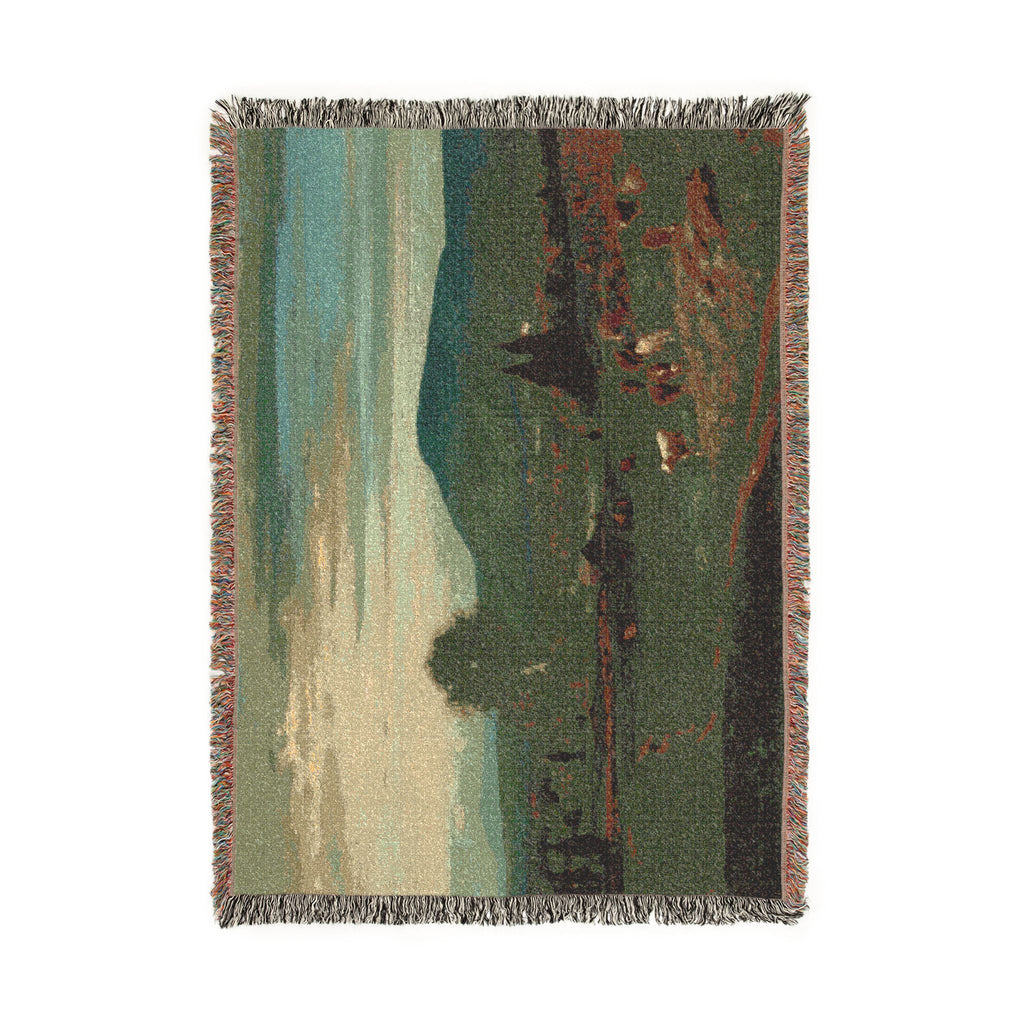 George Inness - Summer in the Catskills | Woven Tapestry Blanket