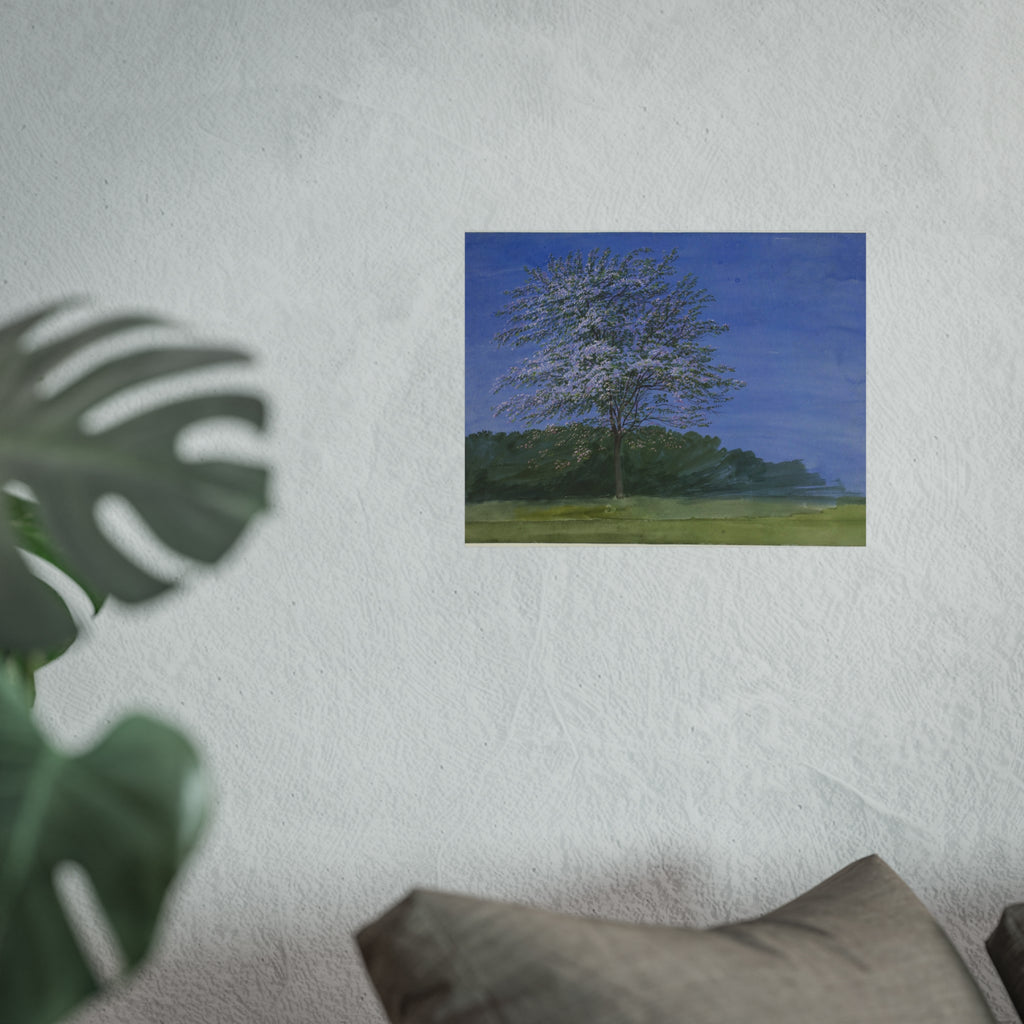 William Turner - Study of a Tree in Bloom | Fine Art Poster