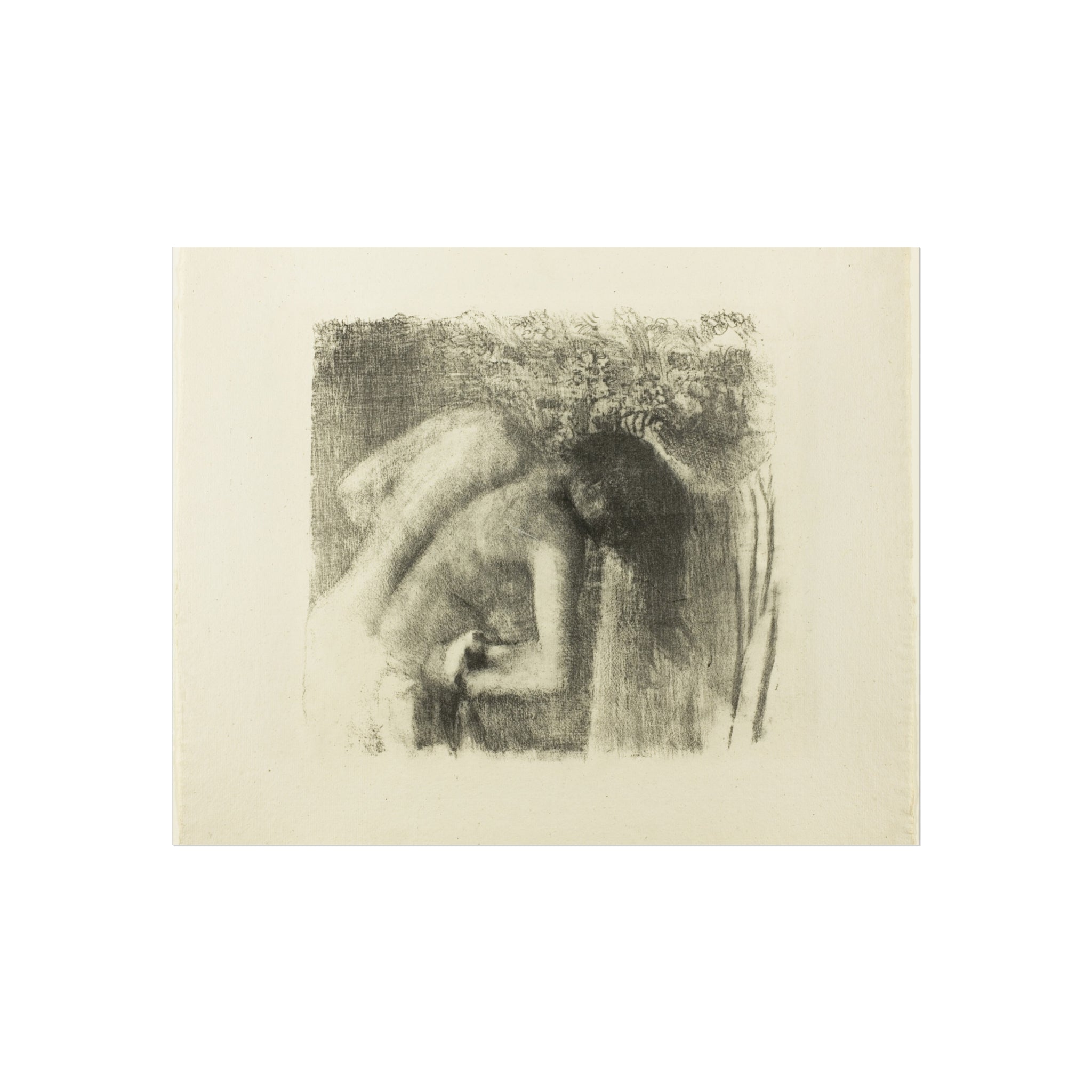 After the Bath Edgar Degas Fine Art Poster