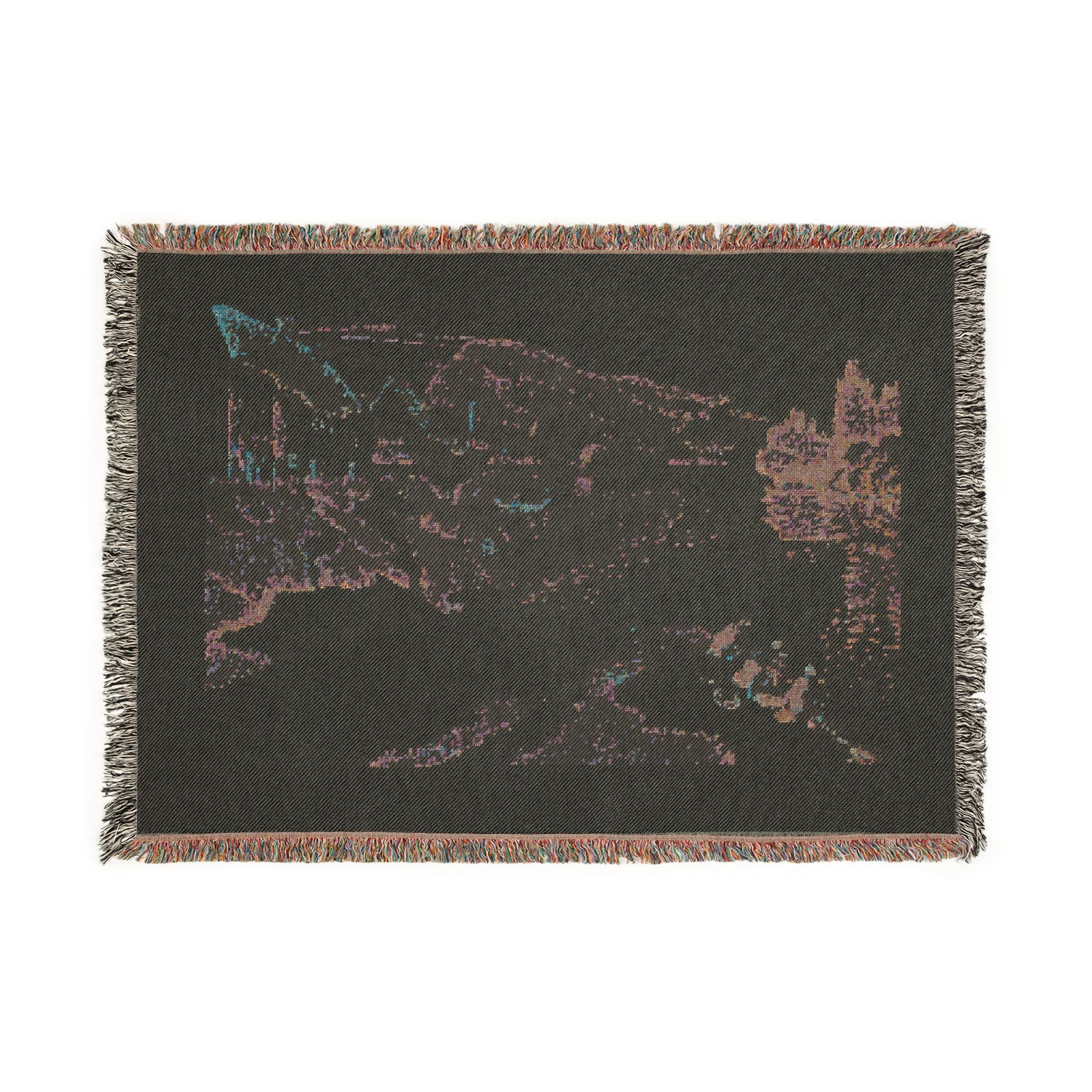 Paul Signac - The Andelys | Woven Tapestry Blanket