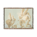 Giovanni Battista Tiepolo - Punchinellos Cooking and Tasting Gnocchi (Punchinellos' Repast) | Woven Tapestry Blanket