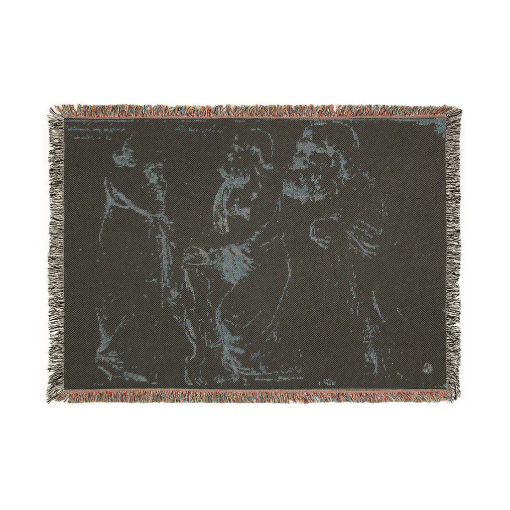 Peter Paul Rubens - Studies of a Roman Sarcophagus | Woven Tapestry Blanket