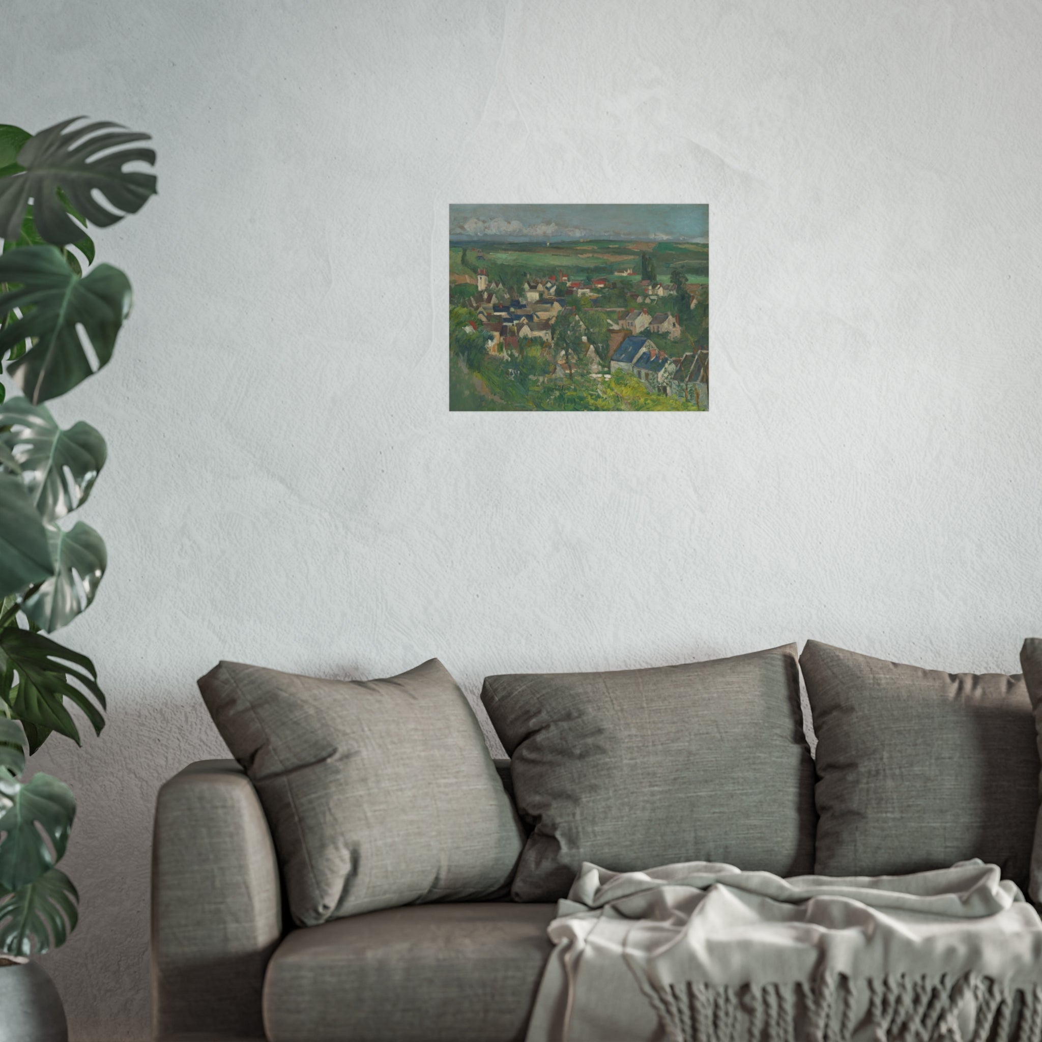 Paul Cezanne - Auvers, Panoramic View | Fine Art Poster