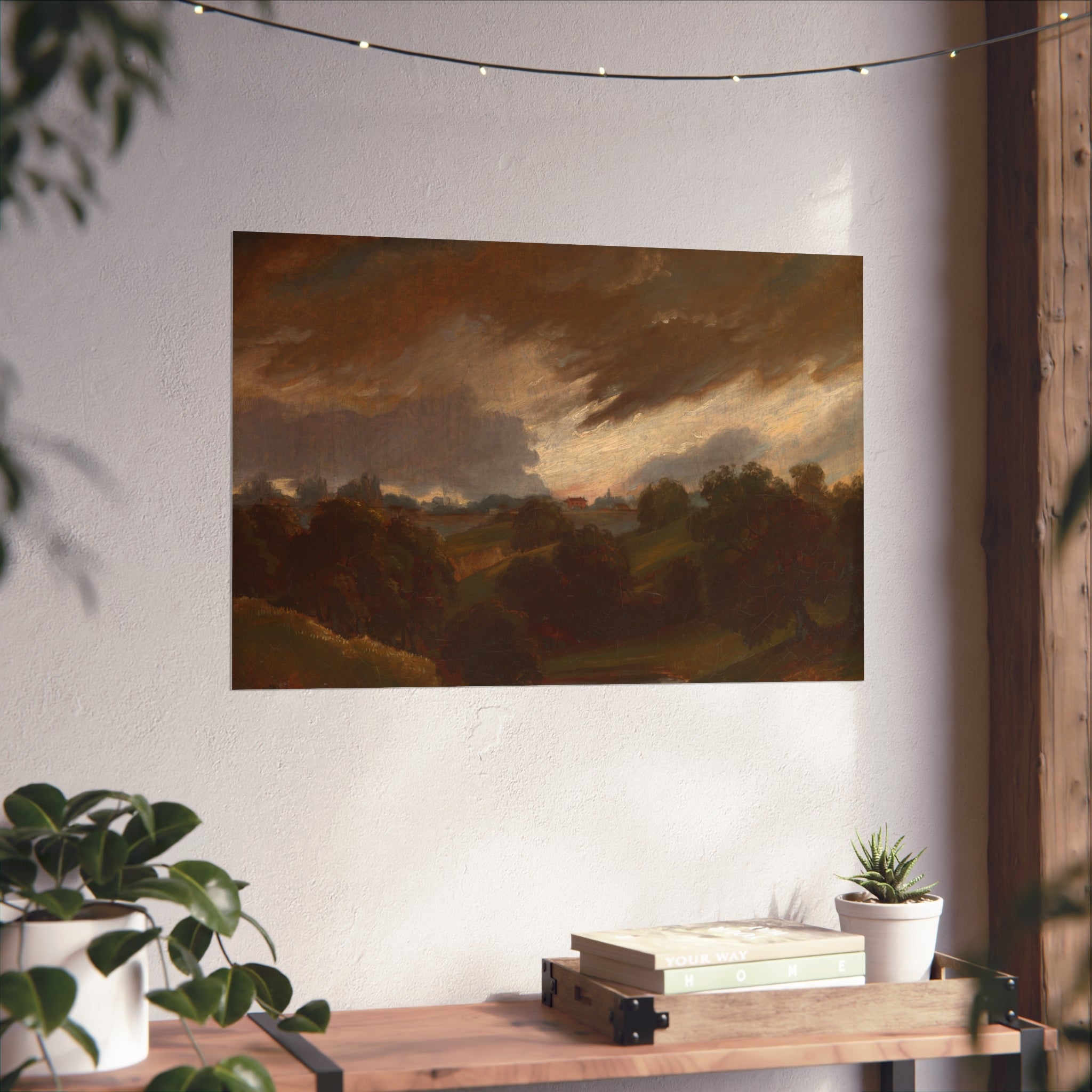 Style of John Constable - Hampstead, Stormy Sky | Fine Art Poster