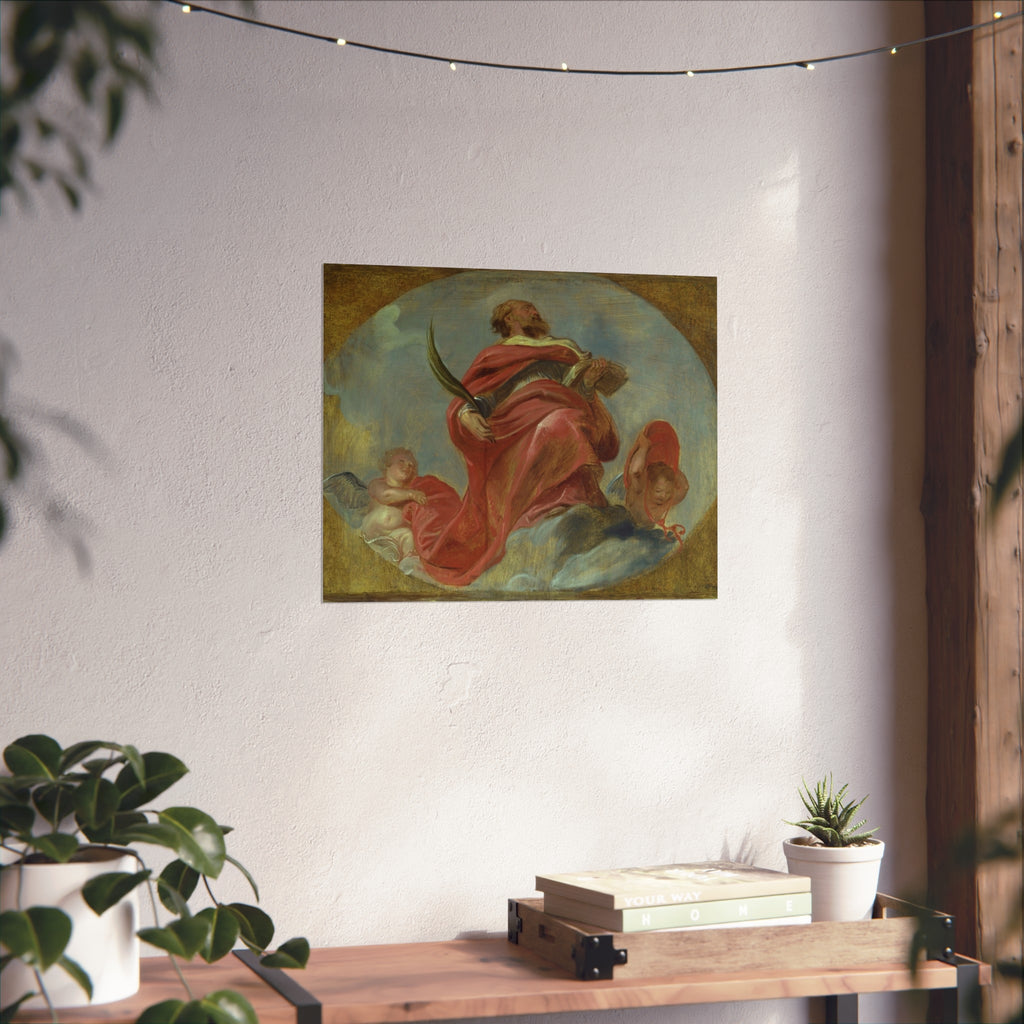 Peter Paul Rubens - St. Albert of Louvain | Fine Art Poster