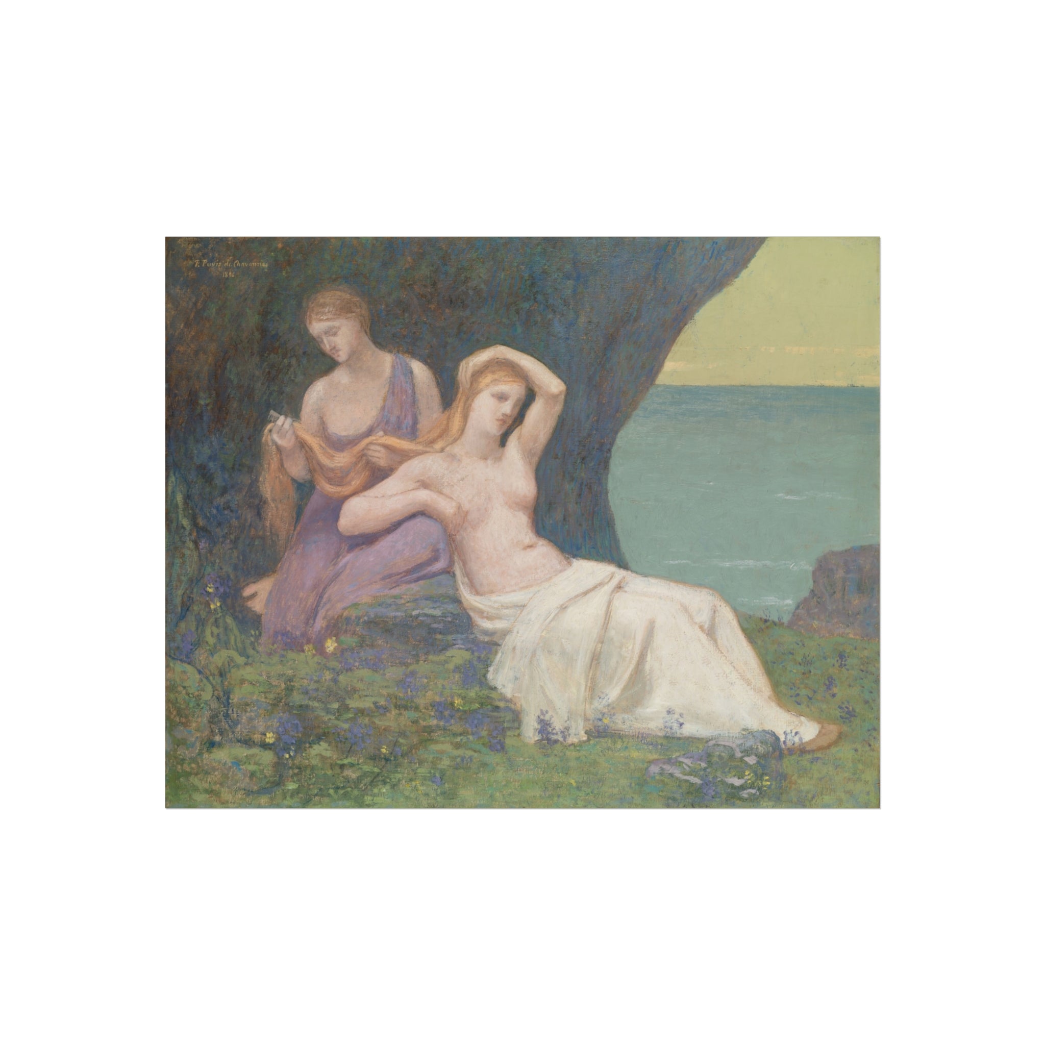 In the Heather Pierre Puvis de Chavannes Fine Art Poster