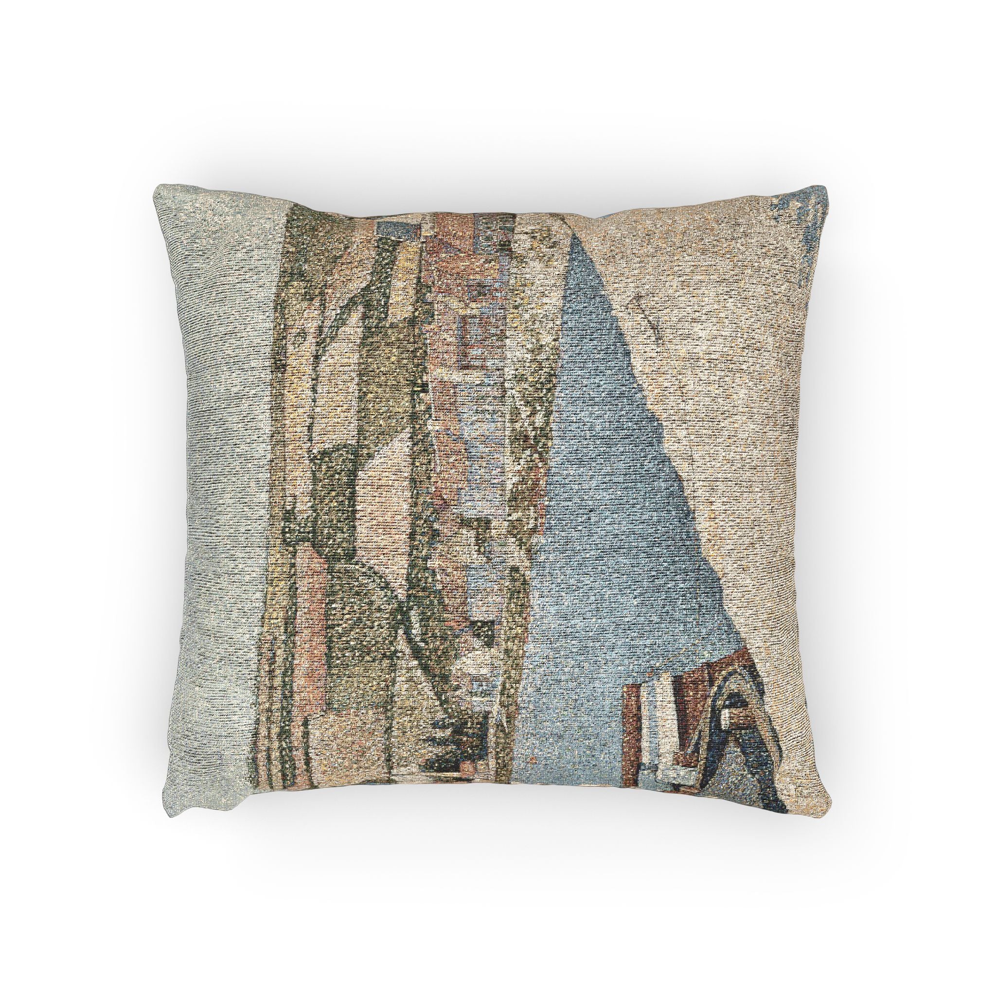 Paul Signac - Les Andelys, Côte d'Aval | Woven Pillow