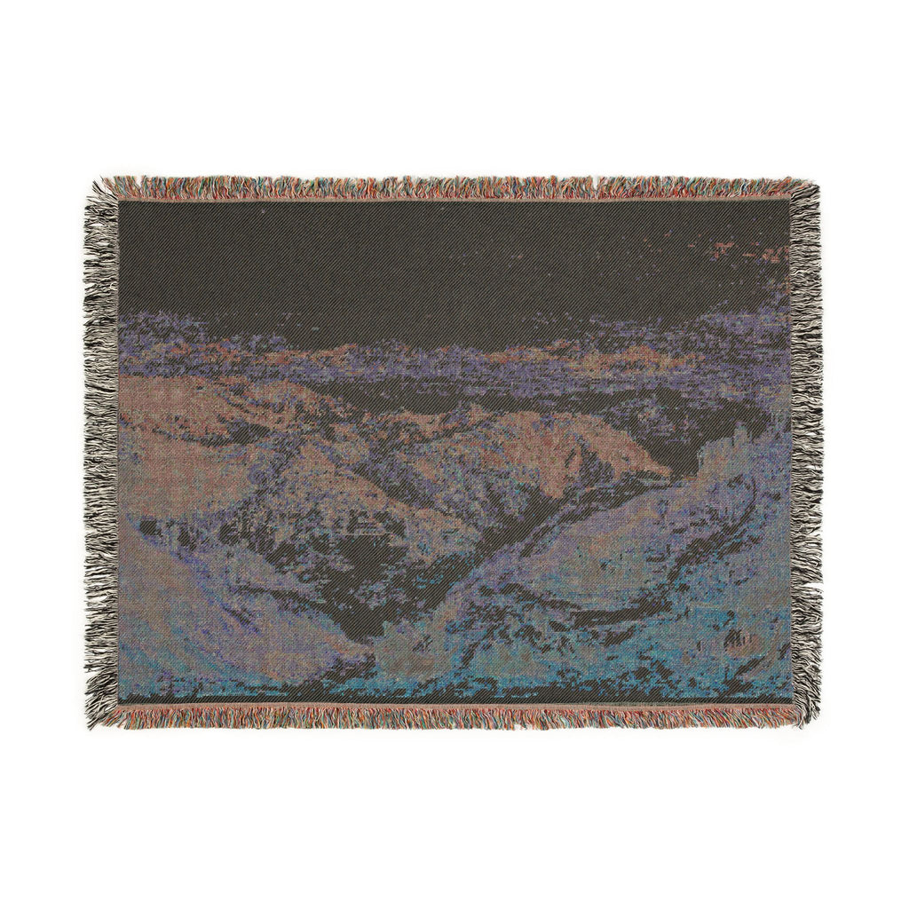 Joseph Mallord William Turner - Mussooree and the Dhoon from Landour | Woven Tapestry Blanket