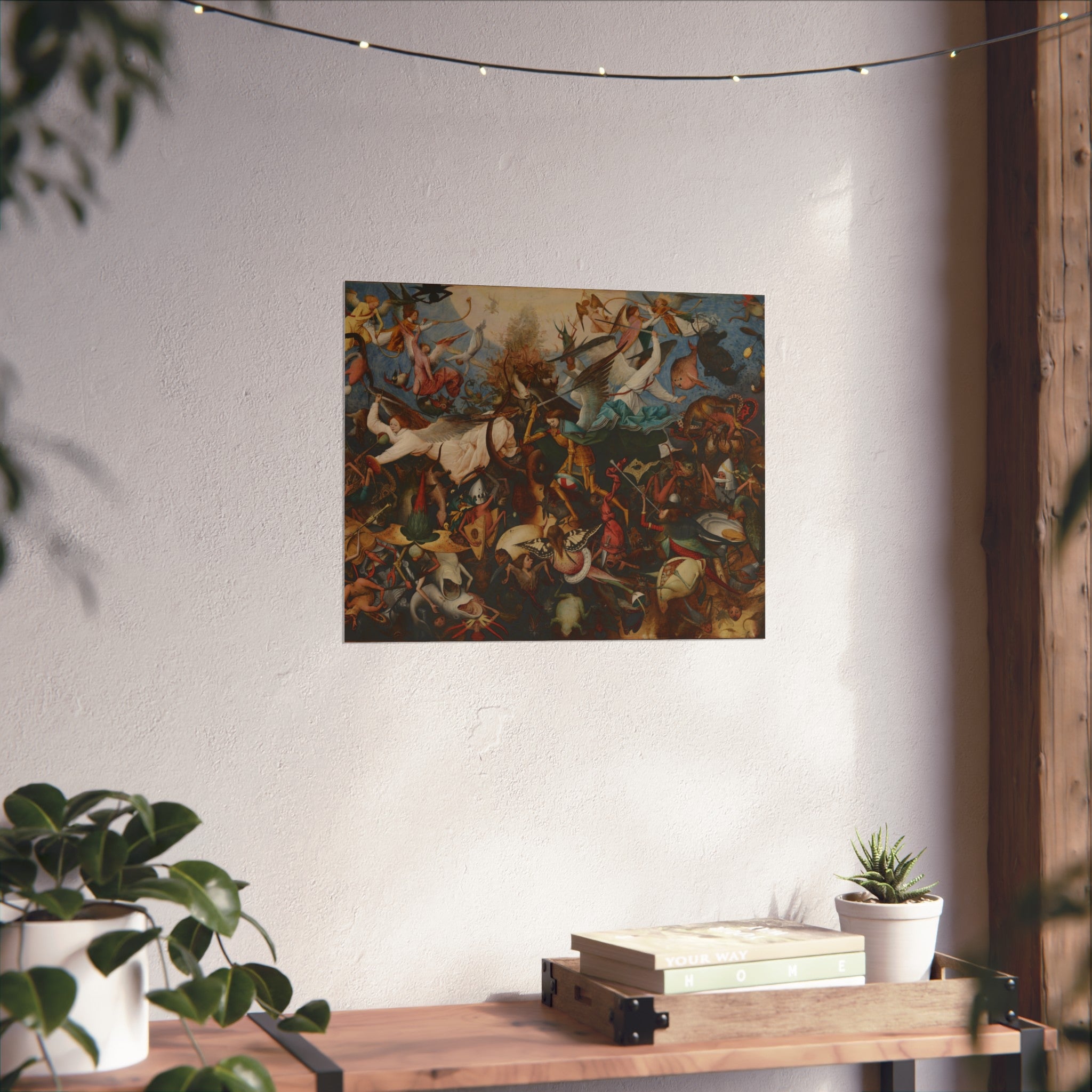 Pieter Bruegel the Elder - The Fall of the Rebel Angels - Google Art Project | Fine Art Poster