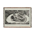 Paul Gauguin - Manao tupapau (She Thinks of the Ghost or The Ghost Thinks of Her), from the Noa Noa Suite | Woven Tapestry Blanket