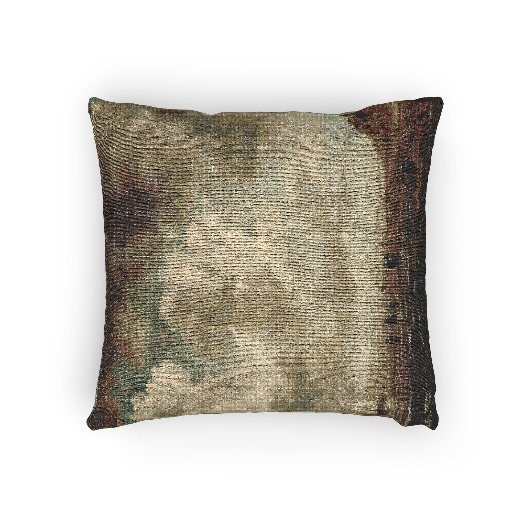 Naar Jacob van Ruisdael - Beach View - 154 - Mauritshuis | Woven Pillow