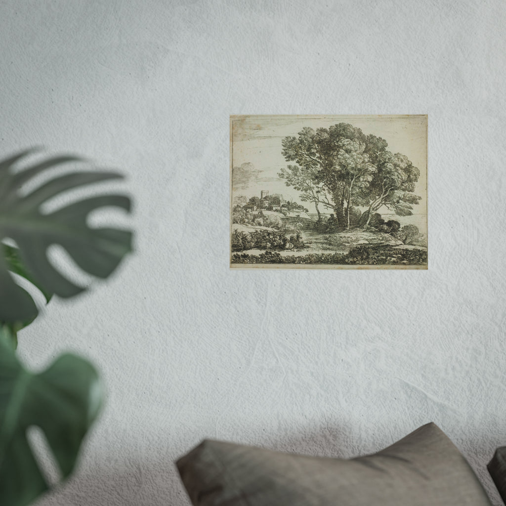 Claude Lorrain - The Goatherd | Fine Art Poster