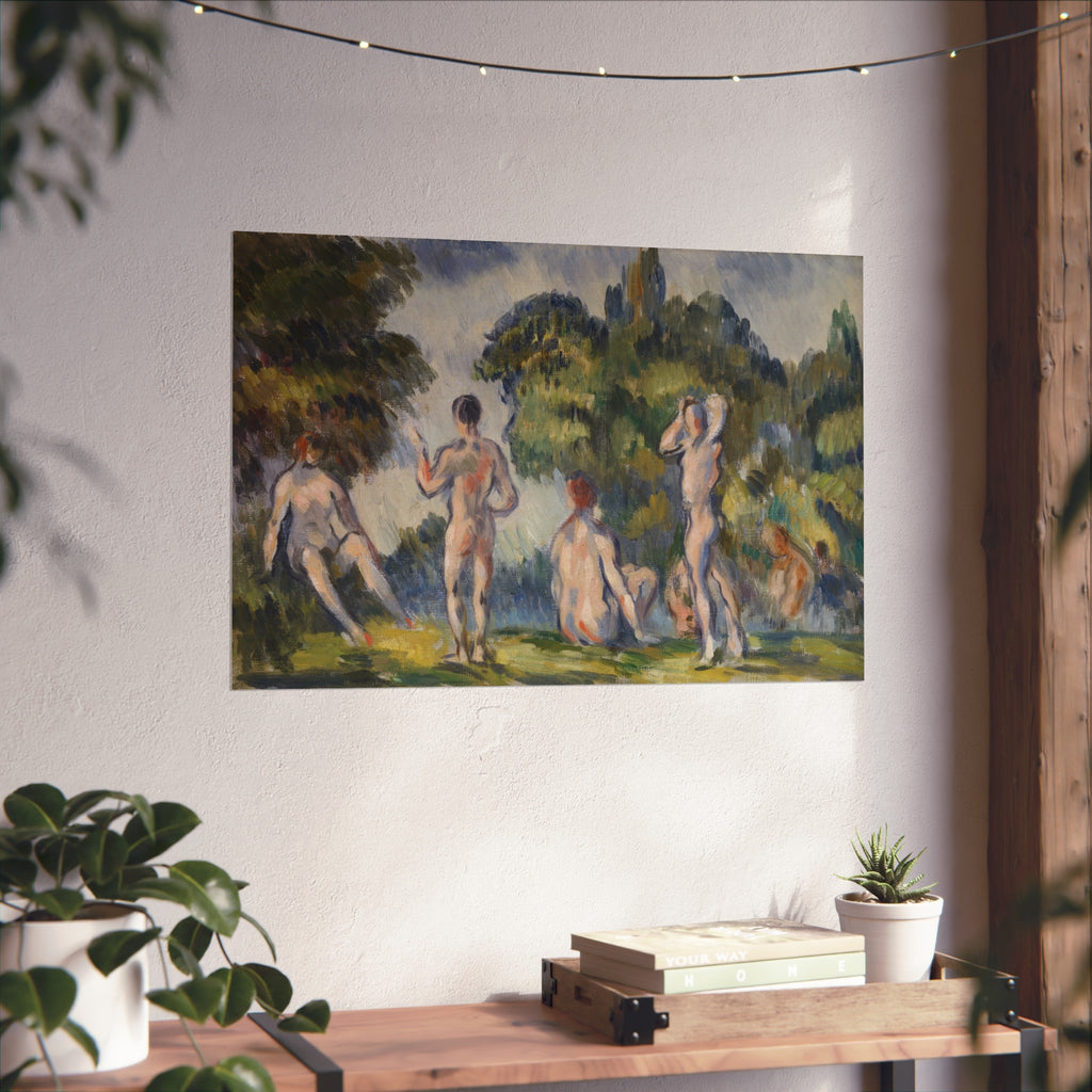 Paul Cezanne - Bathers | Fine Art Poster