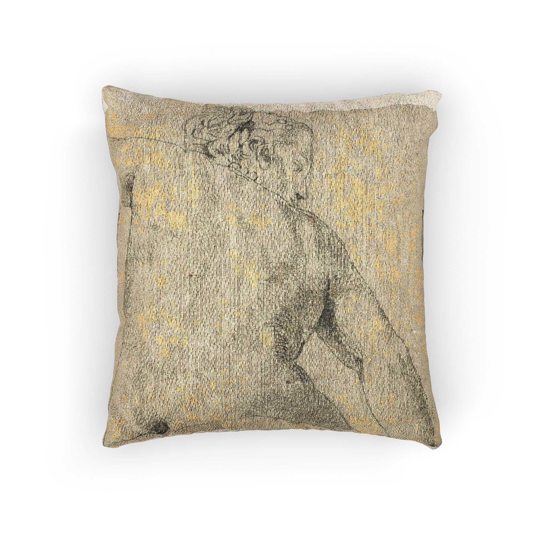 Eugène Delacroix - Allegory of Love Infidelity | Woven Pillow