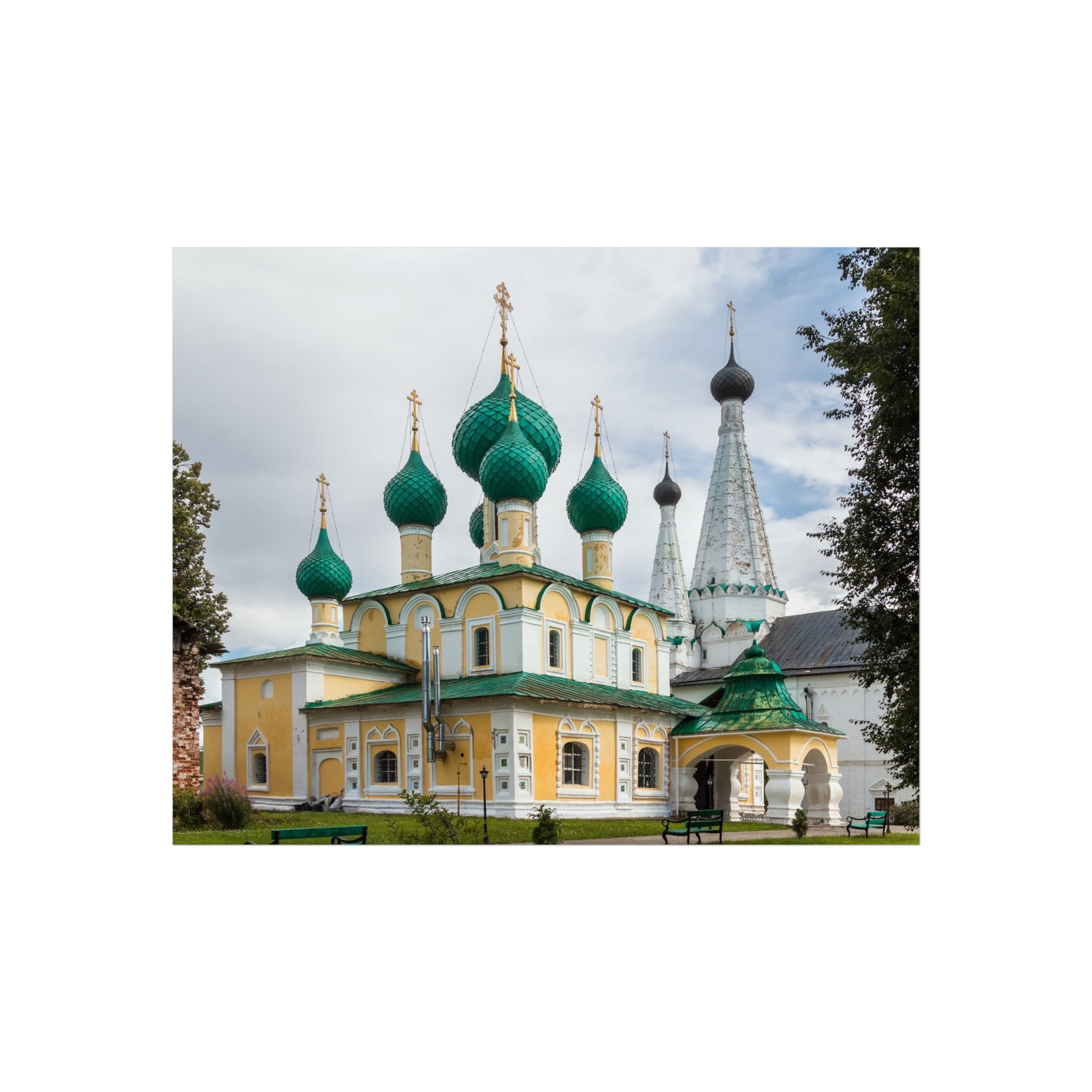 Church of the Beheading of Saint John the Baptist Alekseyevsky Monastery Uglich 2023-07-22 7459 | Fine Art Poster