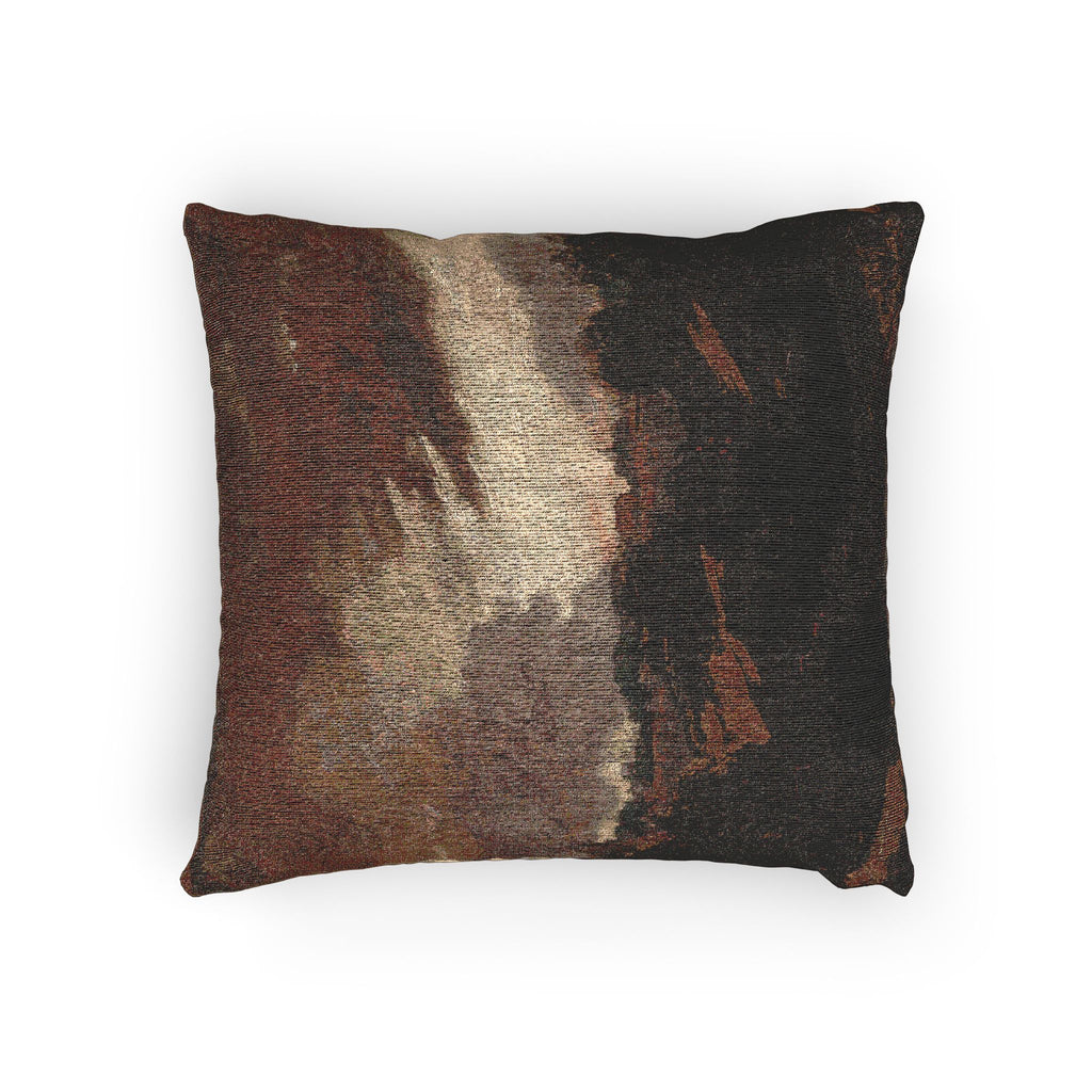 Style of John Constable - Hampstead, Stormy Sky | Woven Pillow