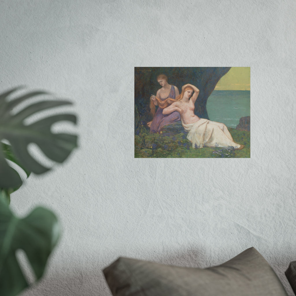 Pierre Puvis de Chavannes - In the Heather | Fine Art Poster