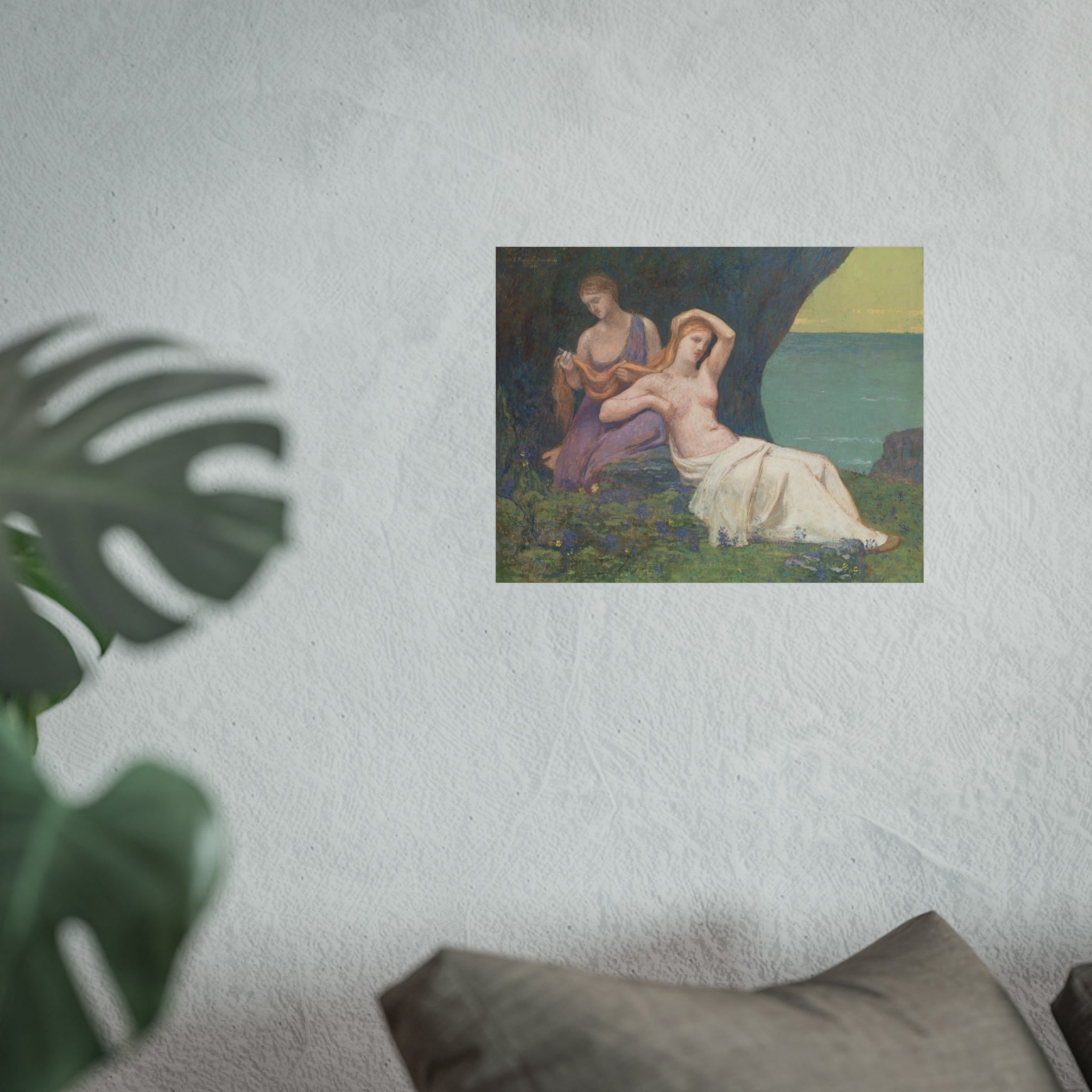 Pierre Puvis de Chavannes - In the Heather | Fine Art Poster
