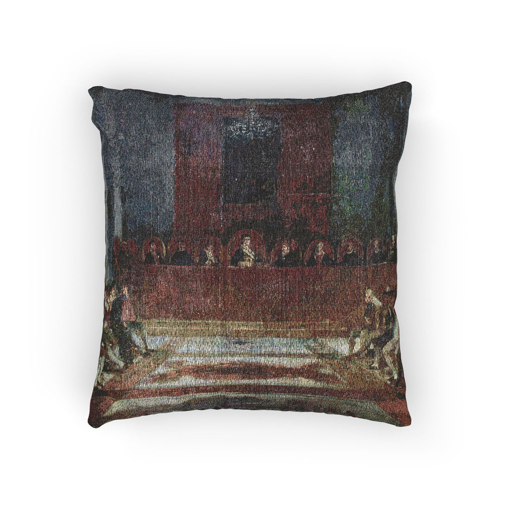 (Castres) La Junte des Philippines - Francisco de Goya - Musée Goya | Woven Pillow