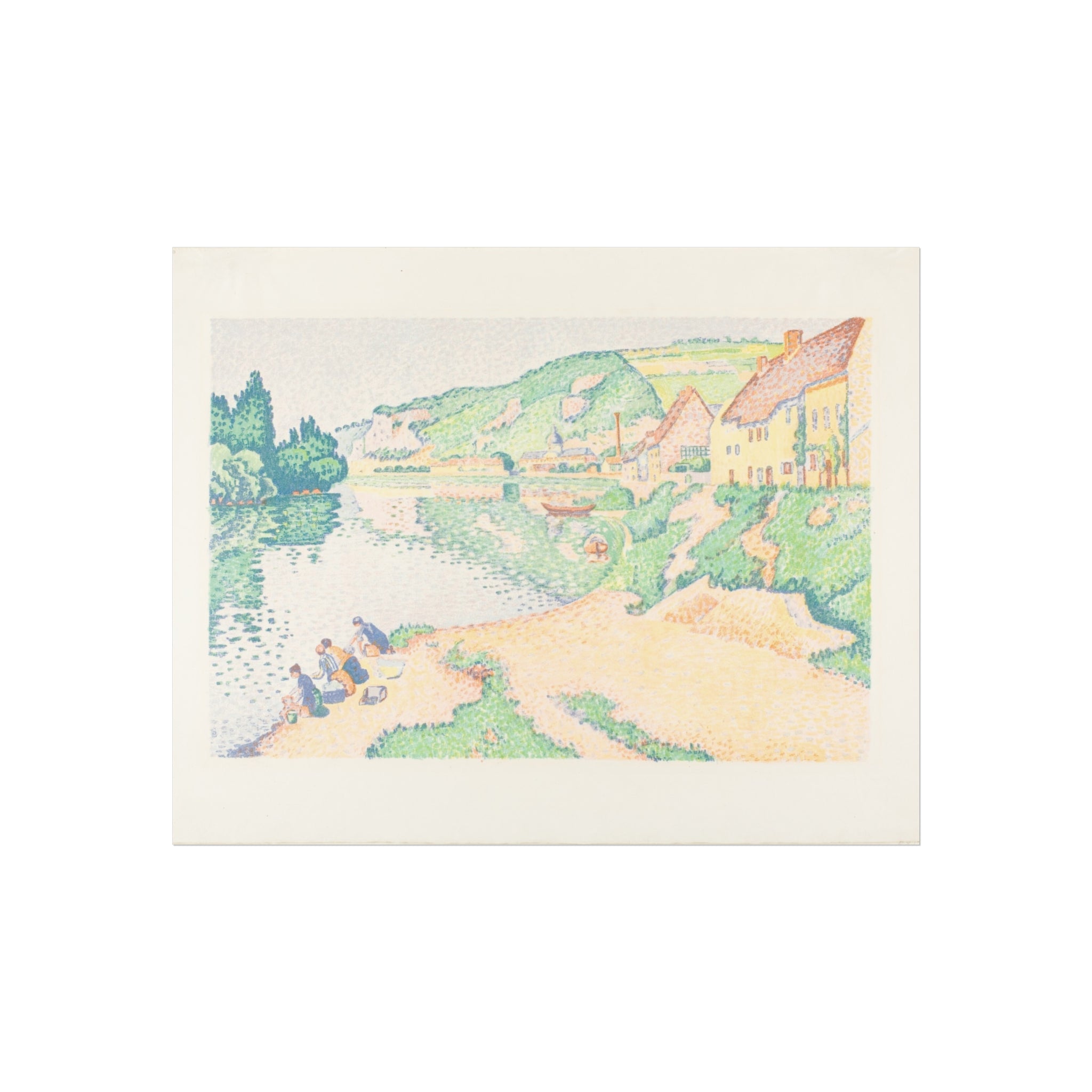 The Andelys Paul Signac Fine Art Poster