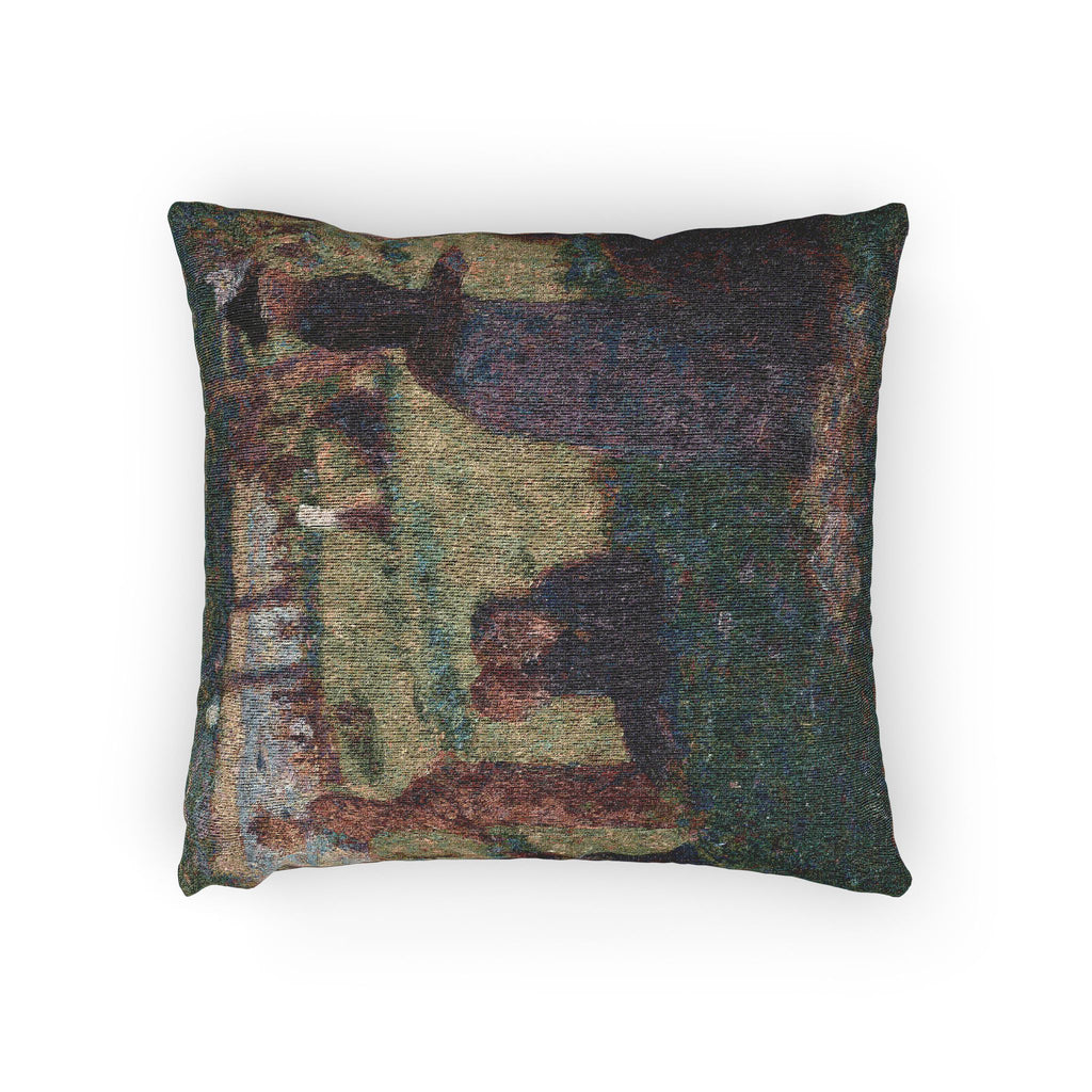Georges Seurat - Oil Sketch for A Sunday on La Grande Jatte — 1884 | Woven Pillow