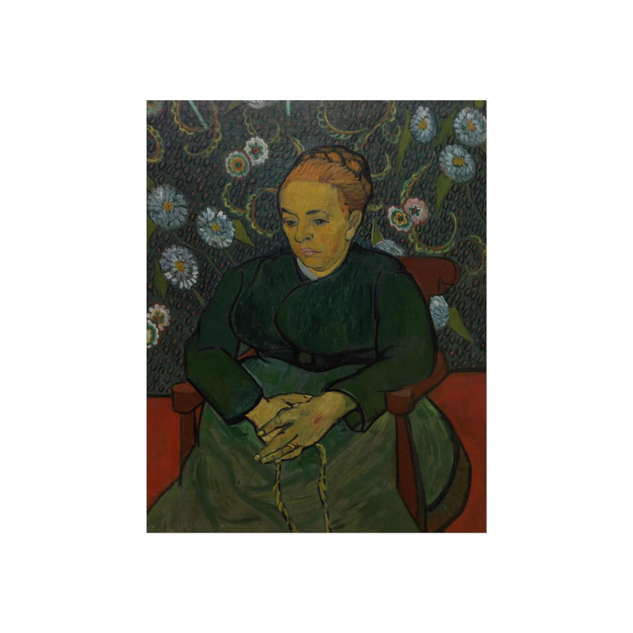 Vincent van Gogh - La Berceuse (Madame Roulin) | Fine Art Poster