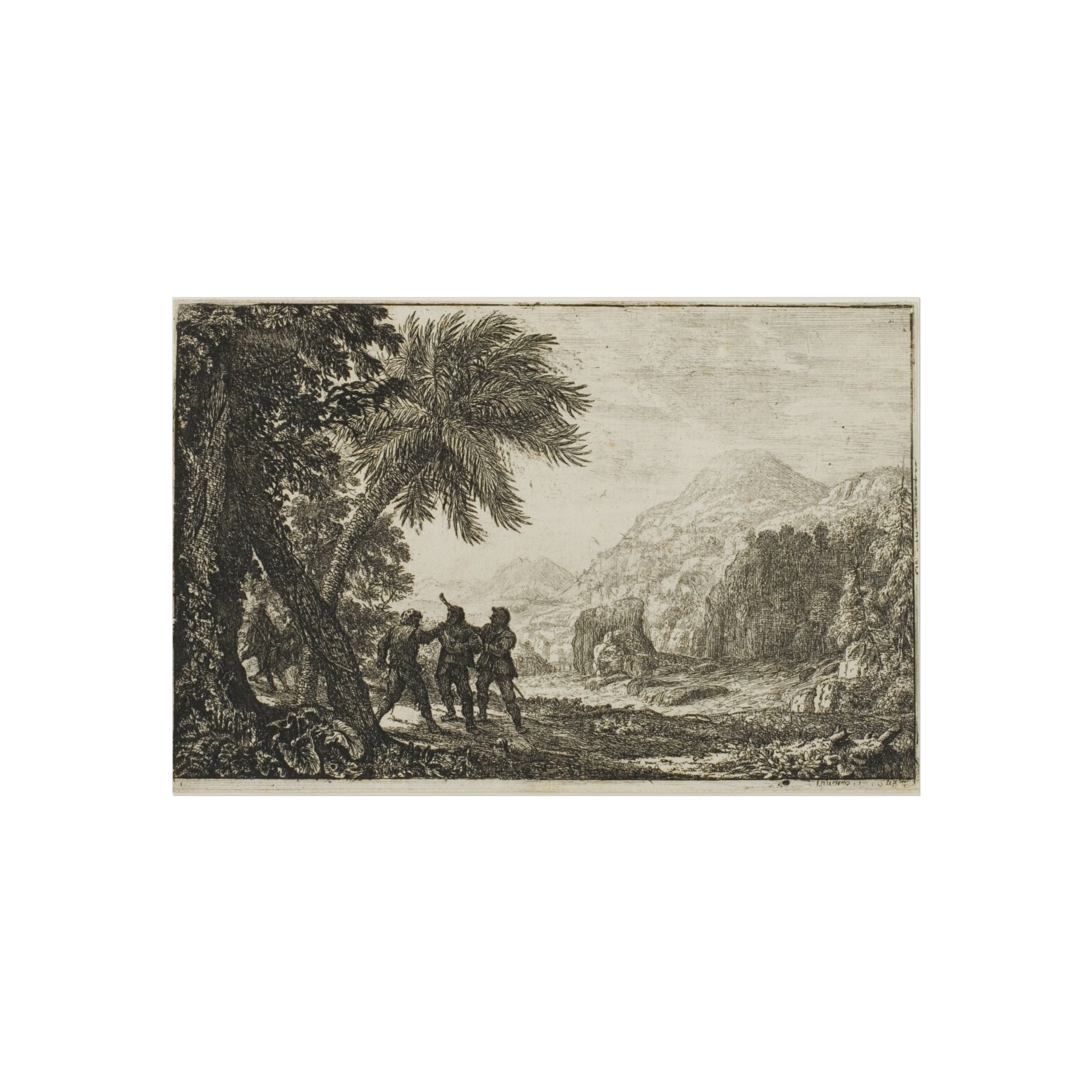Claude Lorrain - Scene of Brigands | Fine Art Poster