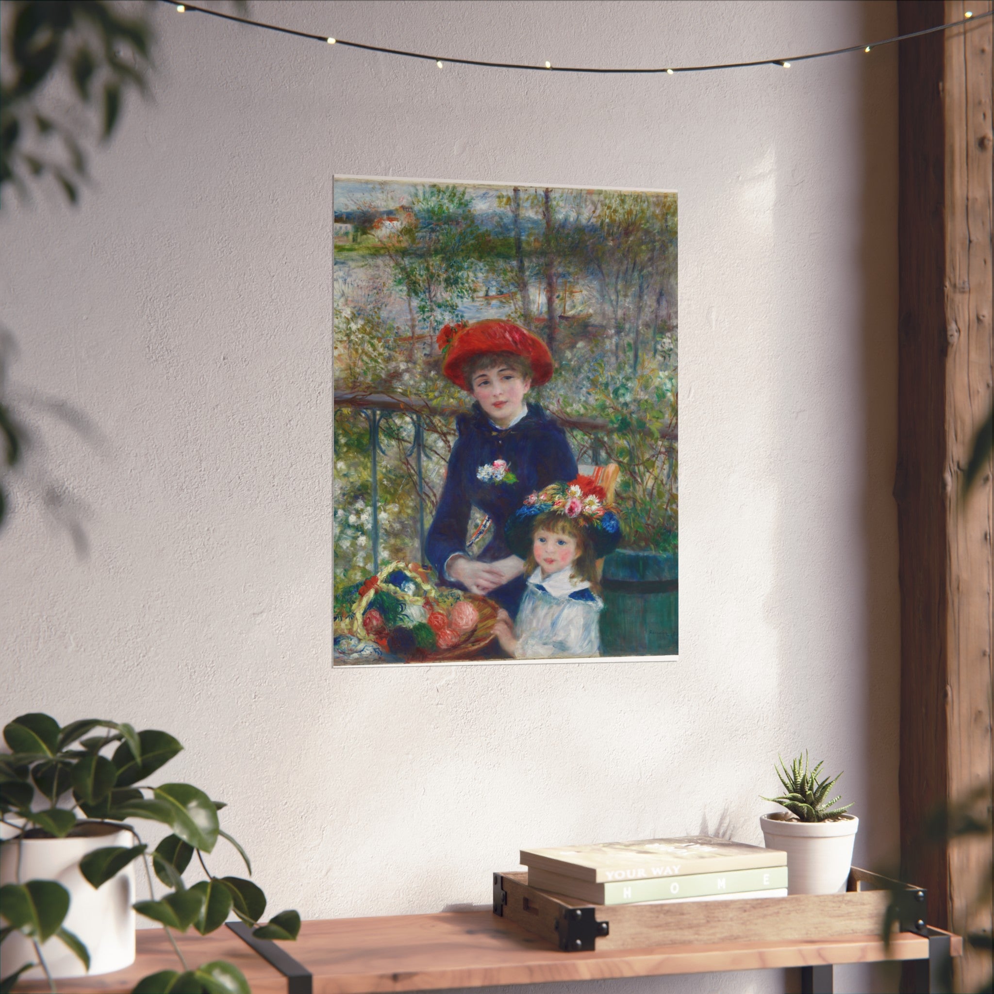 Pierre-Auguste Renoir - Two Sisters (On the Terrace) | Fine Art Poster
