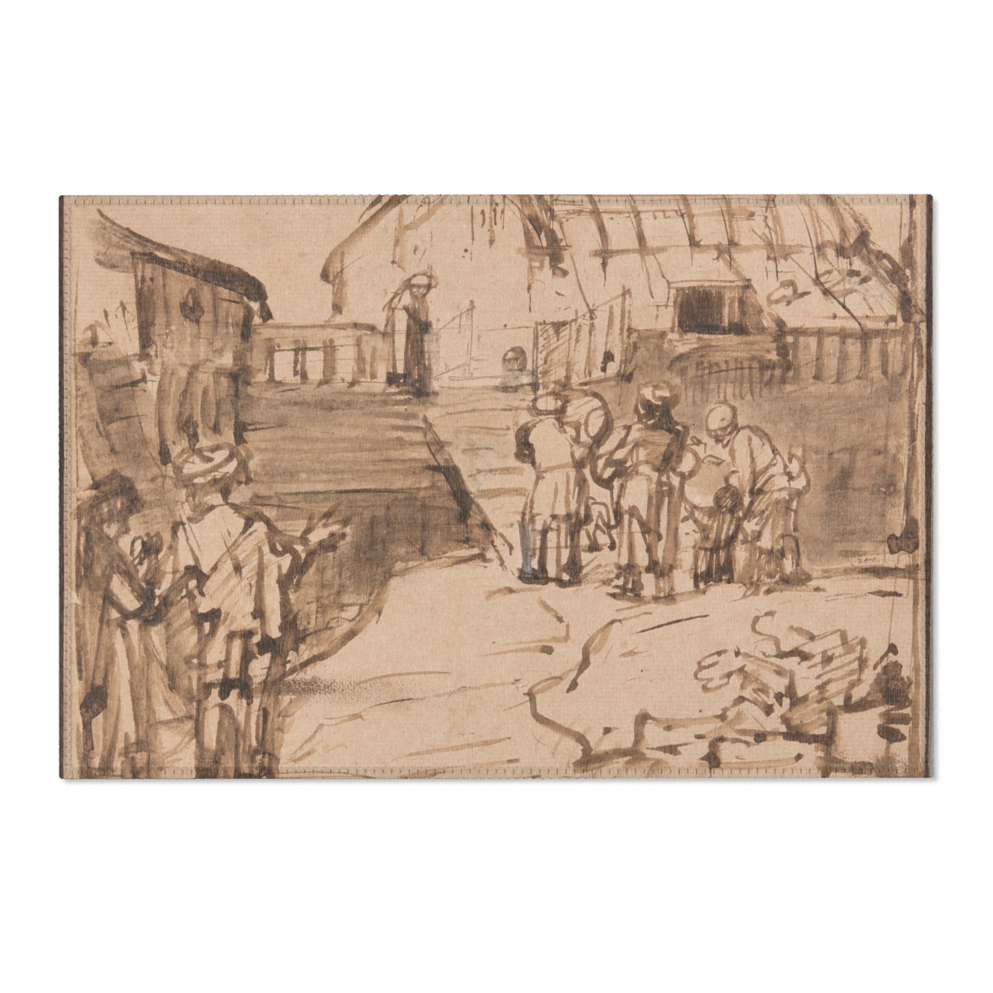 Rembrandt van Rijn - Noah's Ark | Area Rug