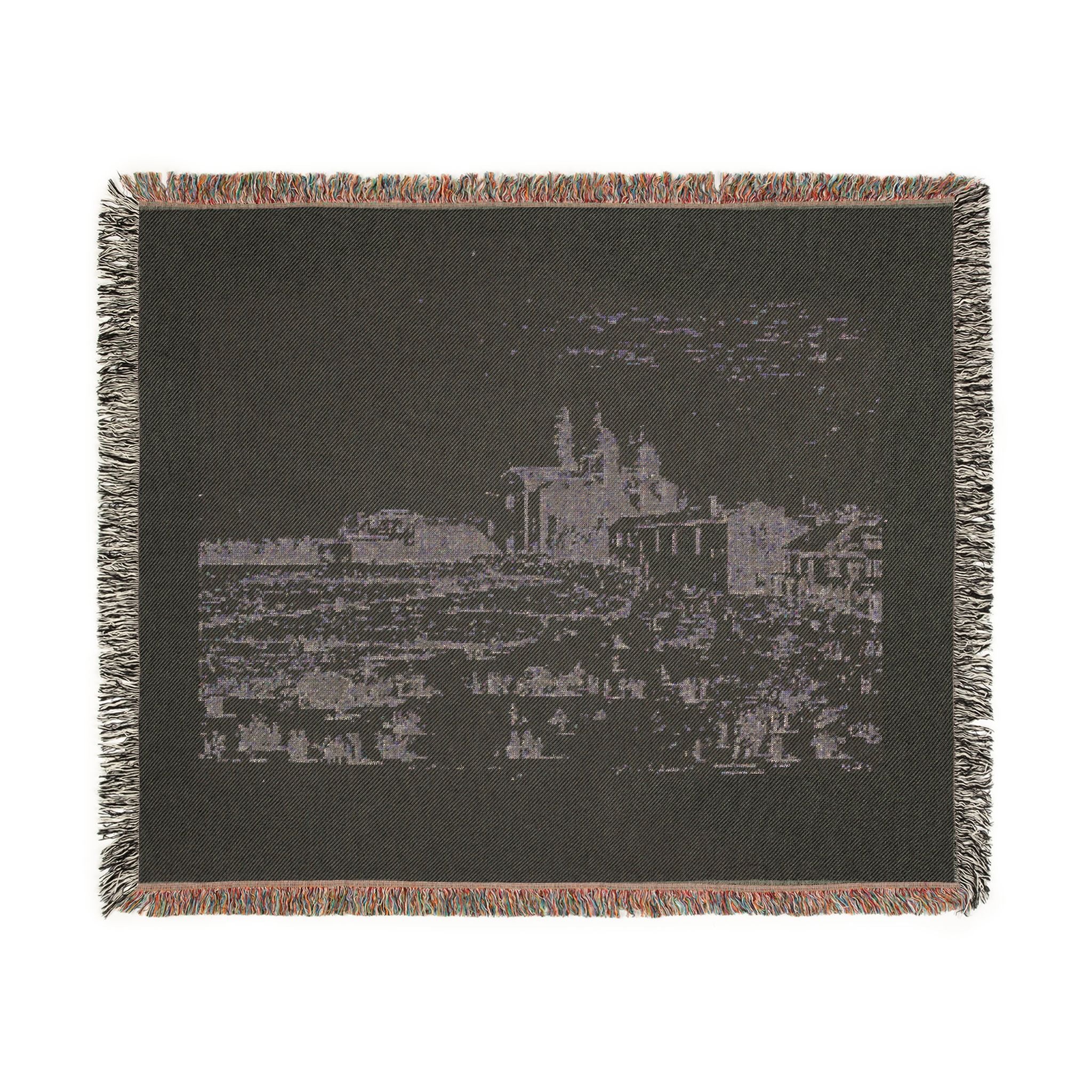 Canaletto - S. Giustina in prà della Vale, from Vedute | Woven Tapestry Blanket