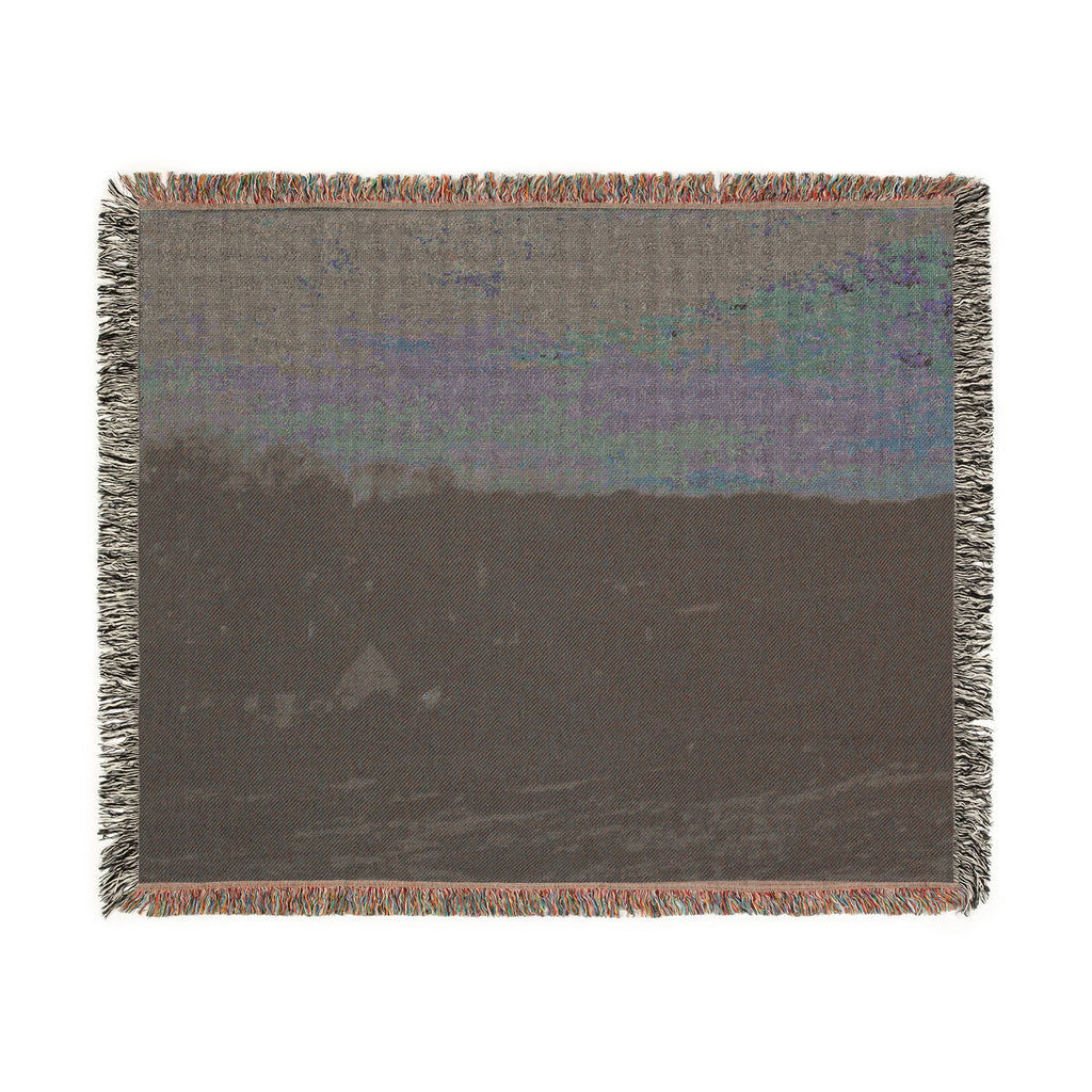 Charles François Daubigny - House of Mère Bazot | Woven Tapestry Blanket