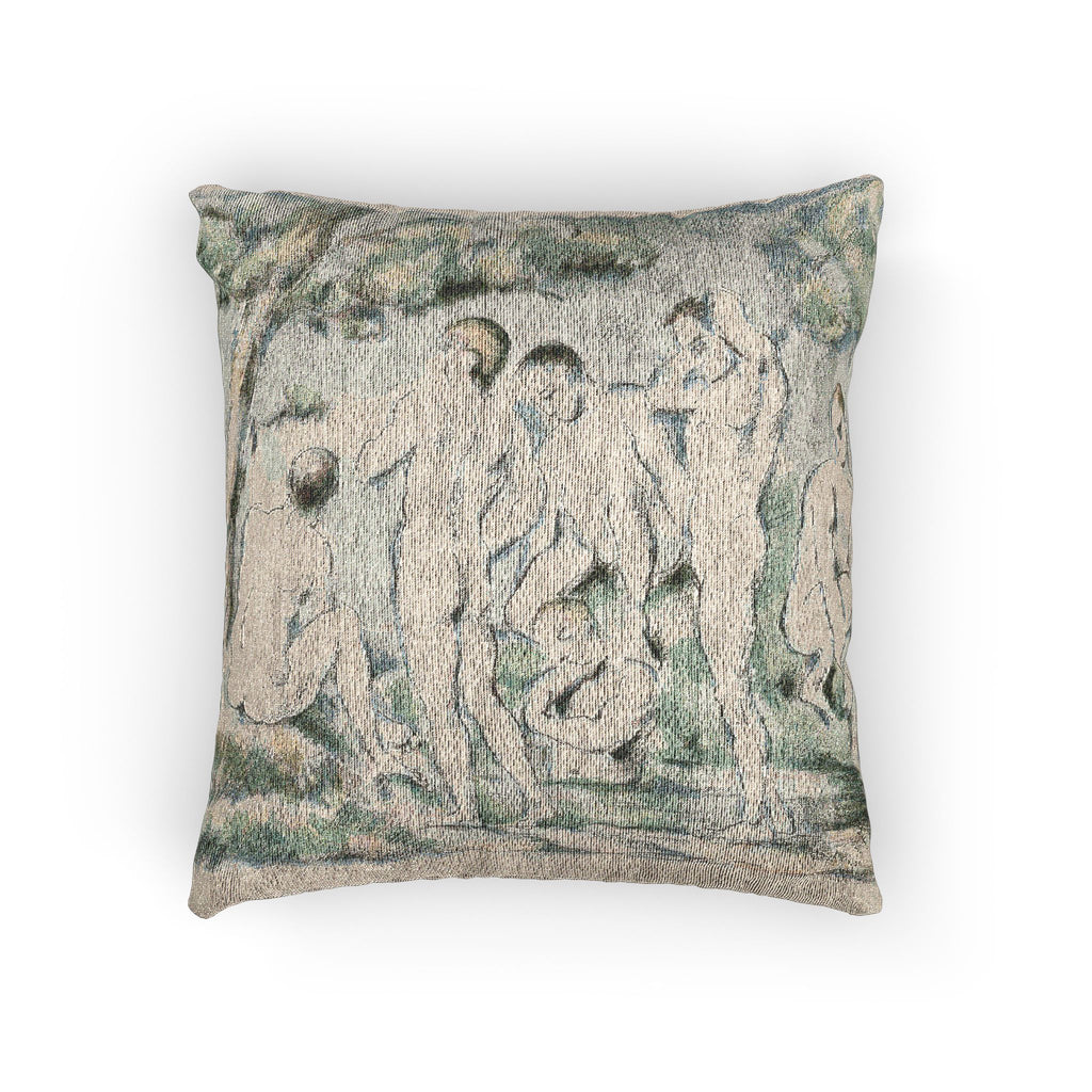 Paul Cezanne - Small Bathers | Woven Pillow