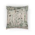 Paul Cezanne - Small Bathers | Woven Pillow