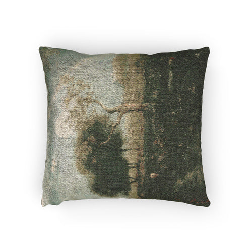 After a Summer Shower George Inness Woven Pillow