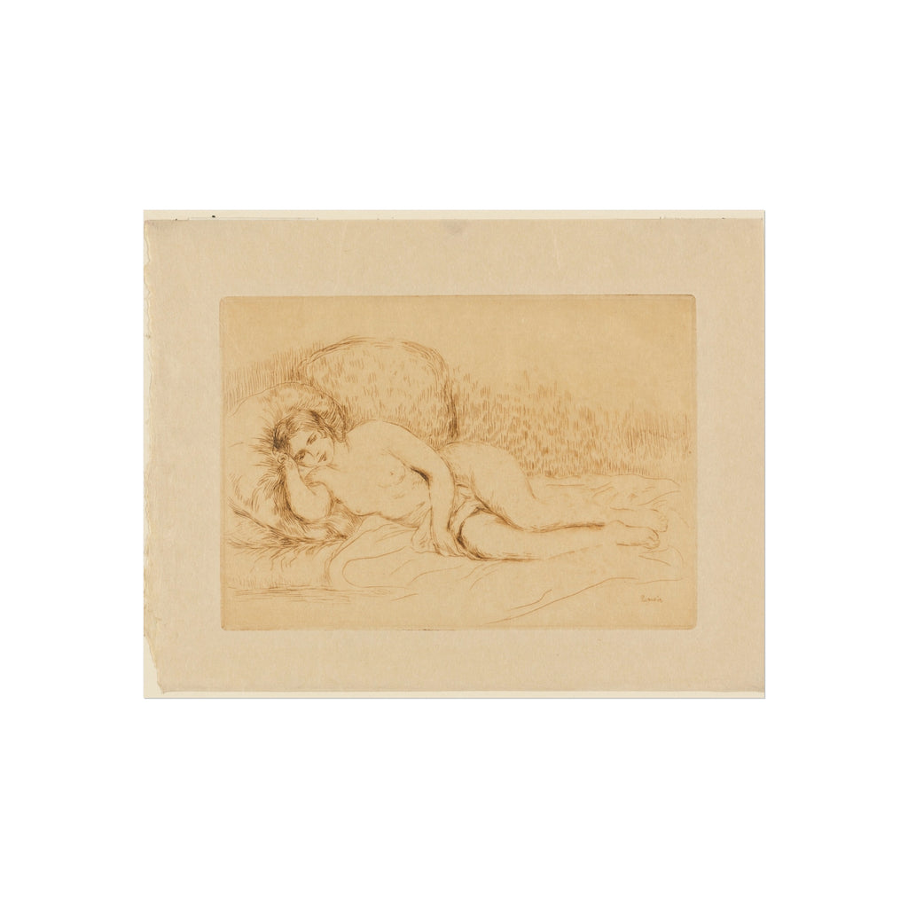 Pierre-Auguste Renoir - Reclining Nude | Fine Art Poster