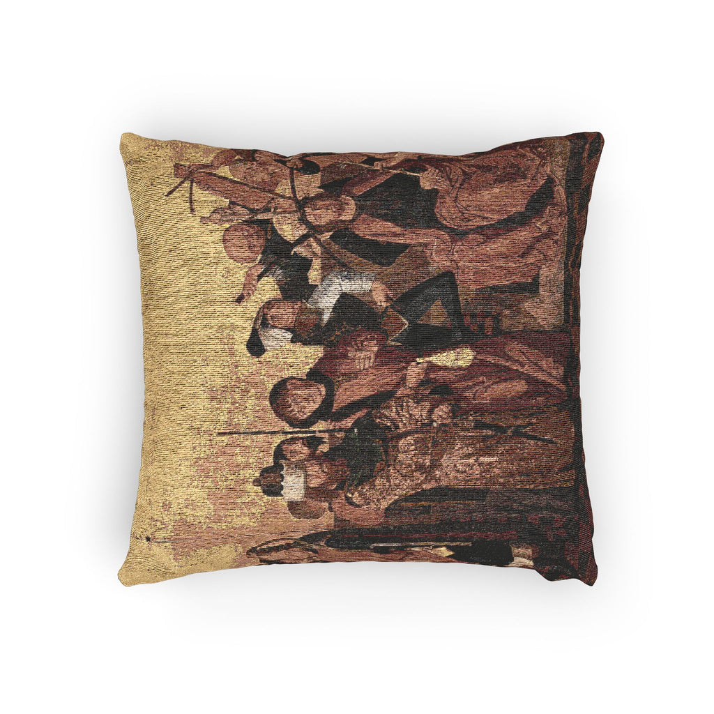 Isenmann, Colmar Altarpiece (Flagellation, Crowning with Thorns) | Woven Pillow