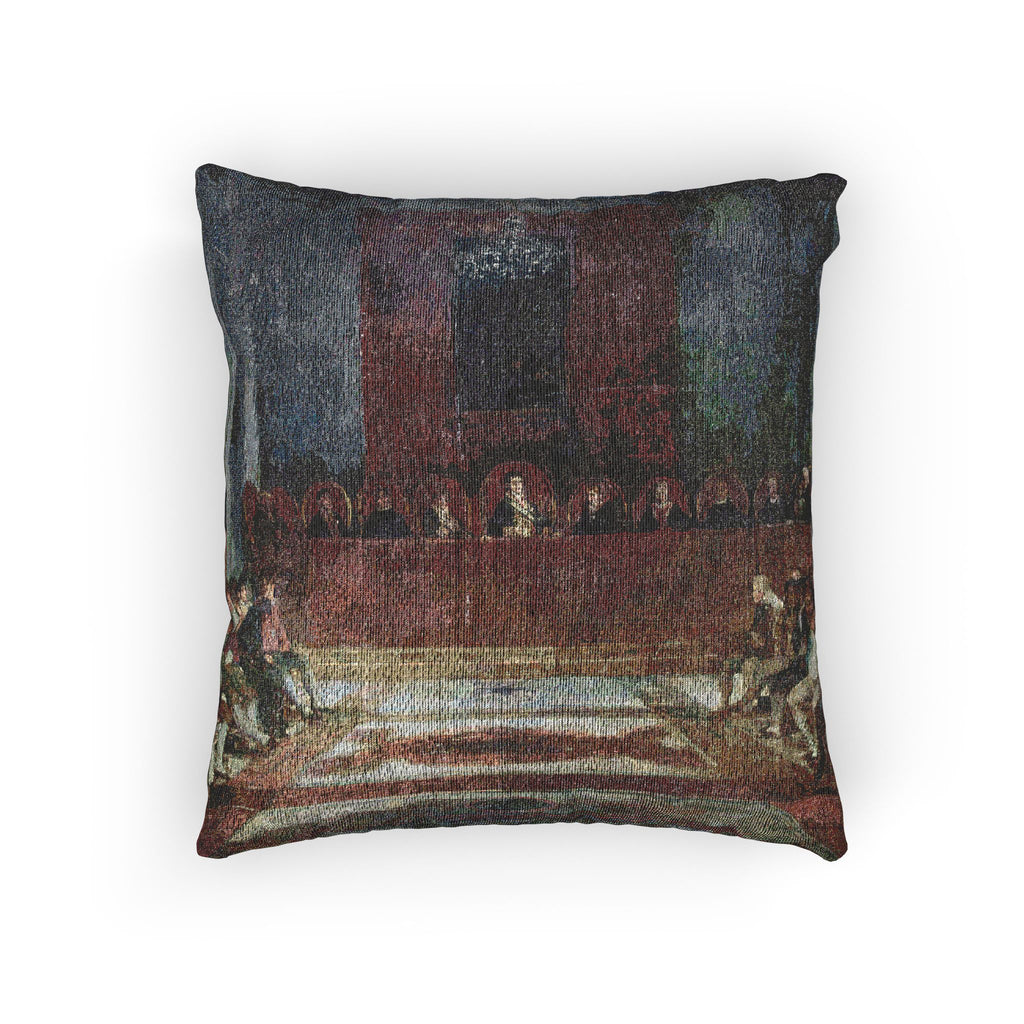 (Castres) La Junte des Philippines - Francisco de Goya - Musée Goya | Woven Pillow