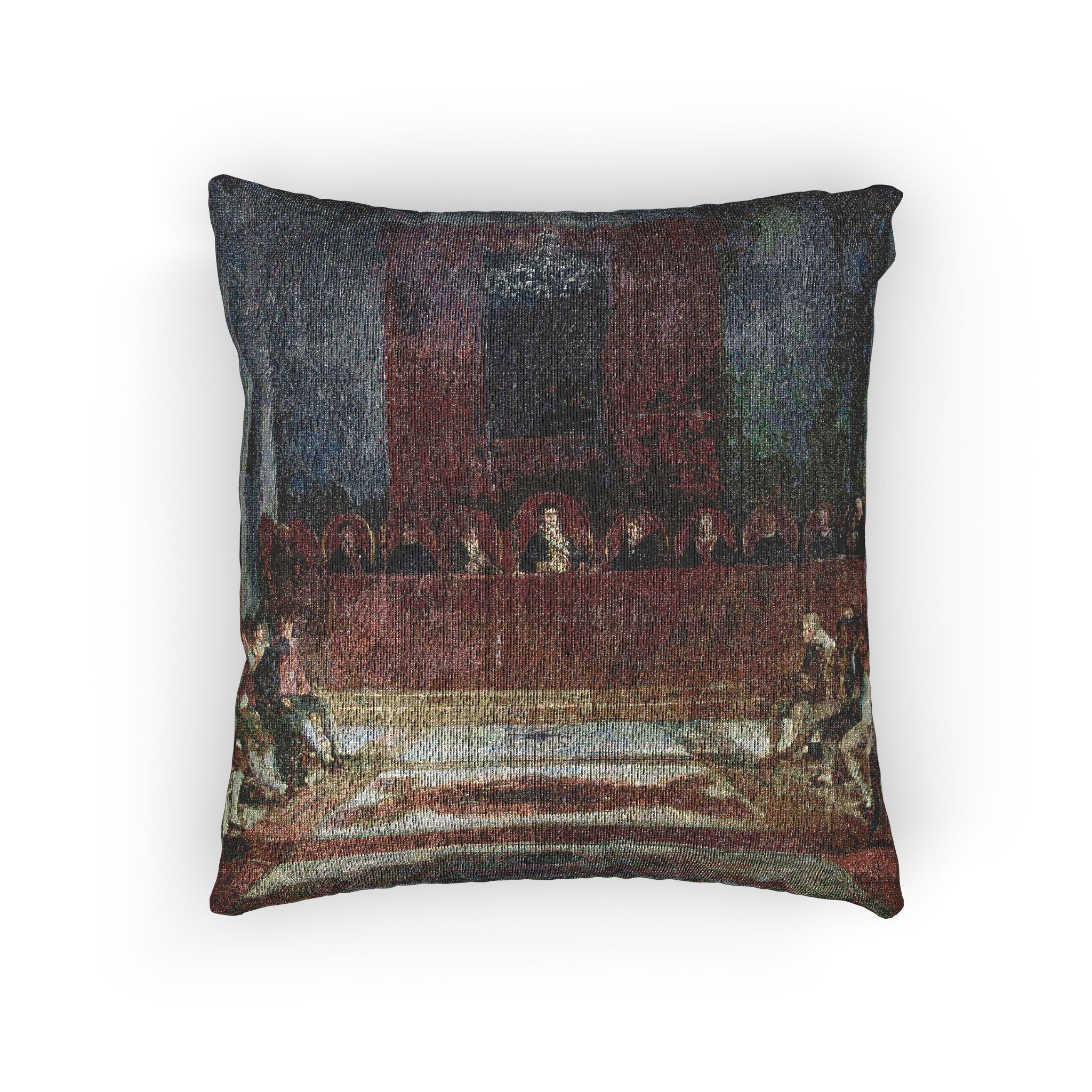 (Castres) La Junte des Philippines - Francisco de Goya - Musée Goya | Woven Pillow