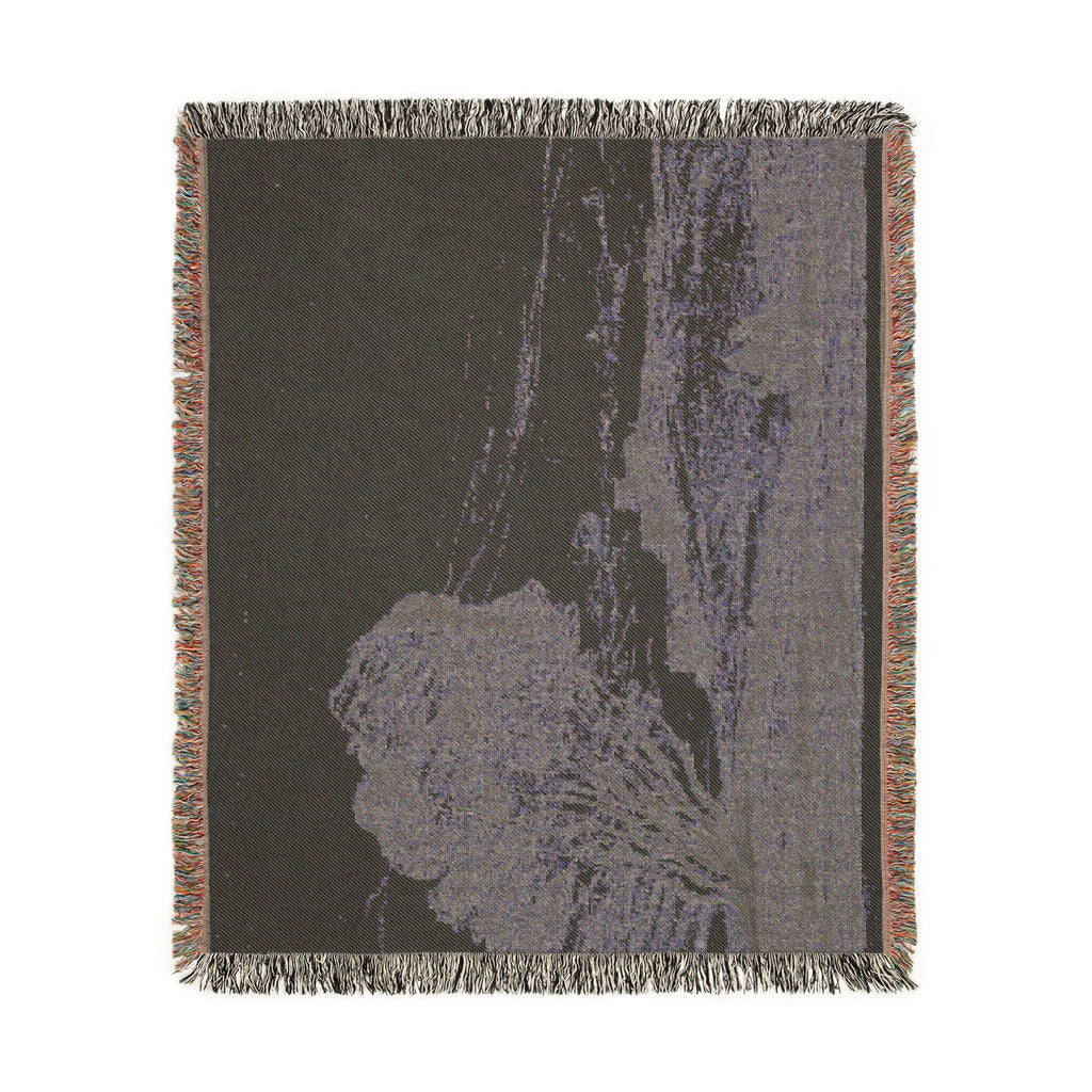 Jean Baptiste Camille Corot - The Isolated Fort | Woven Tapestry Blanket