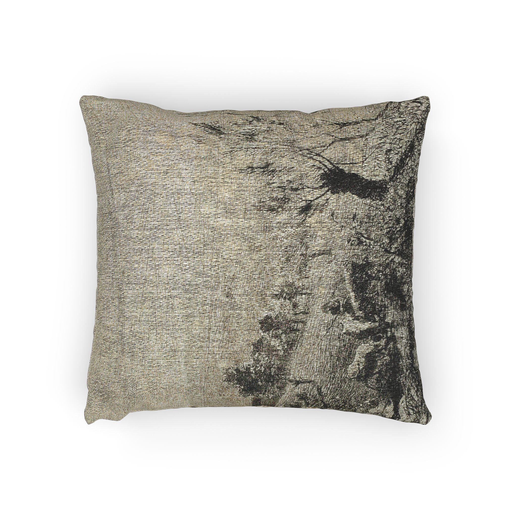Charles François Daubigny - Sunrise | Woven Pillow