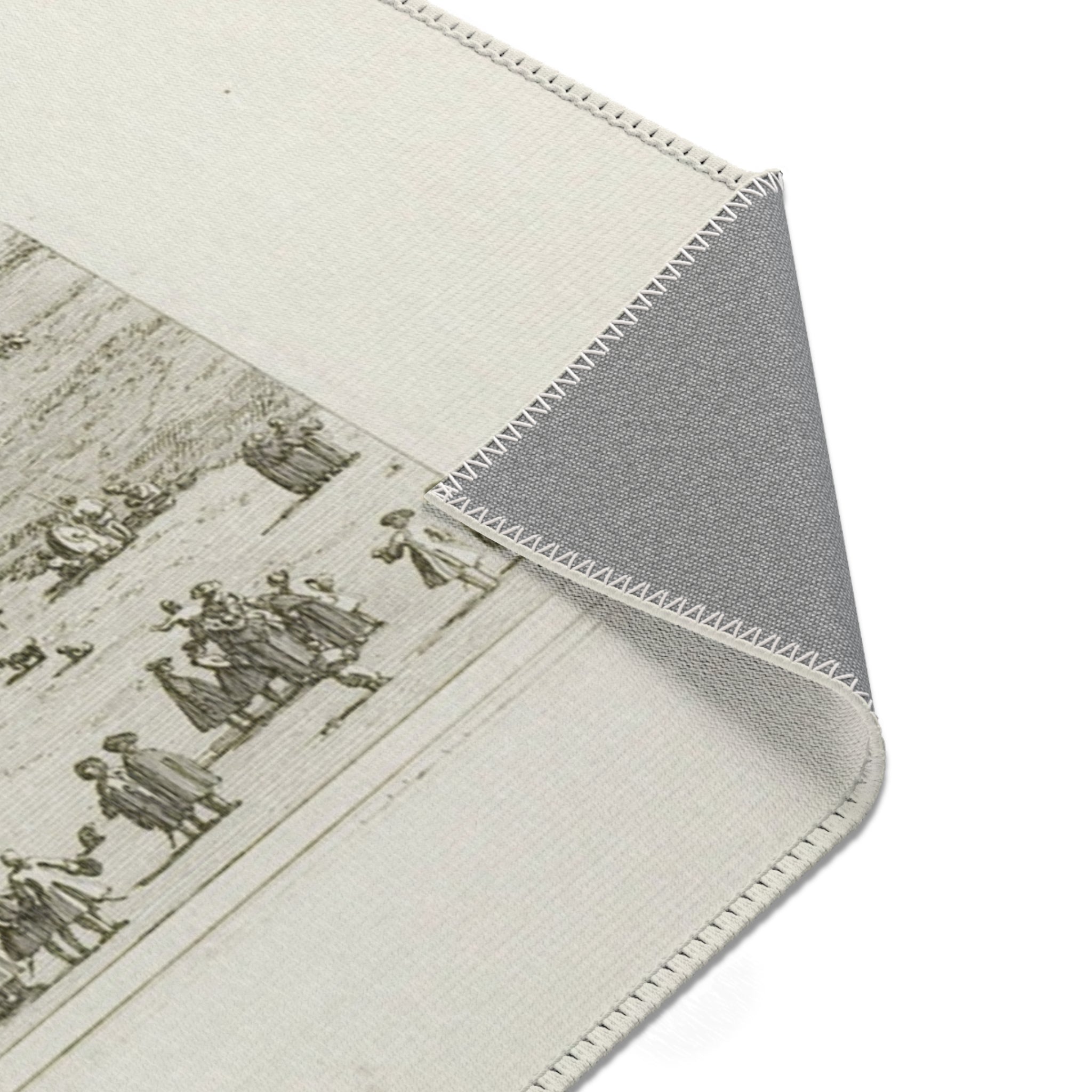 Canaletto - S. Giustina in prà della Vale, from Vedute | Area Rug