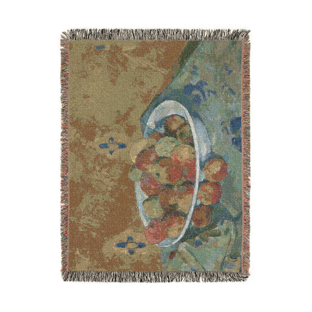 Paul Cezanne - The Plate of Apples | Woven Tapestry Blanket