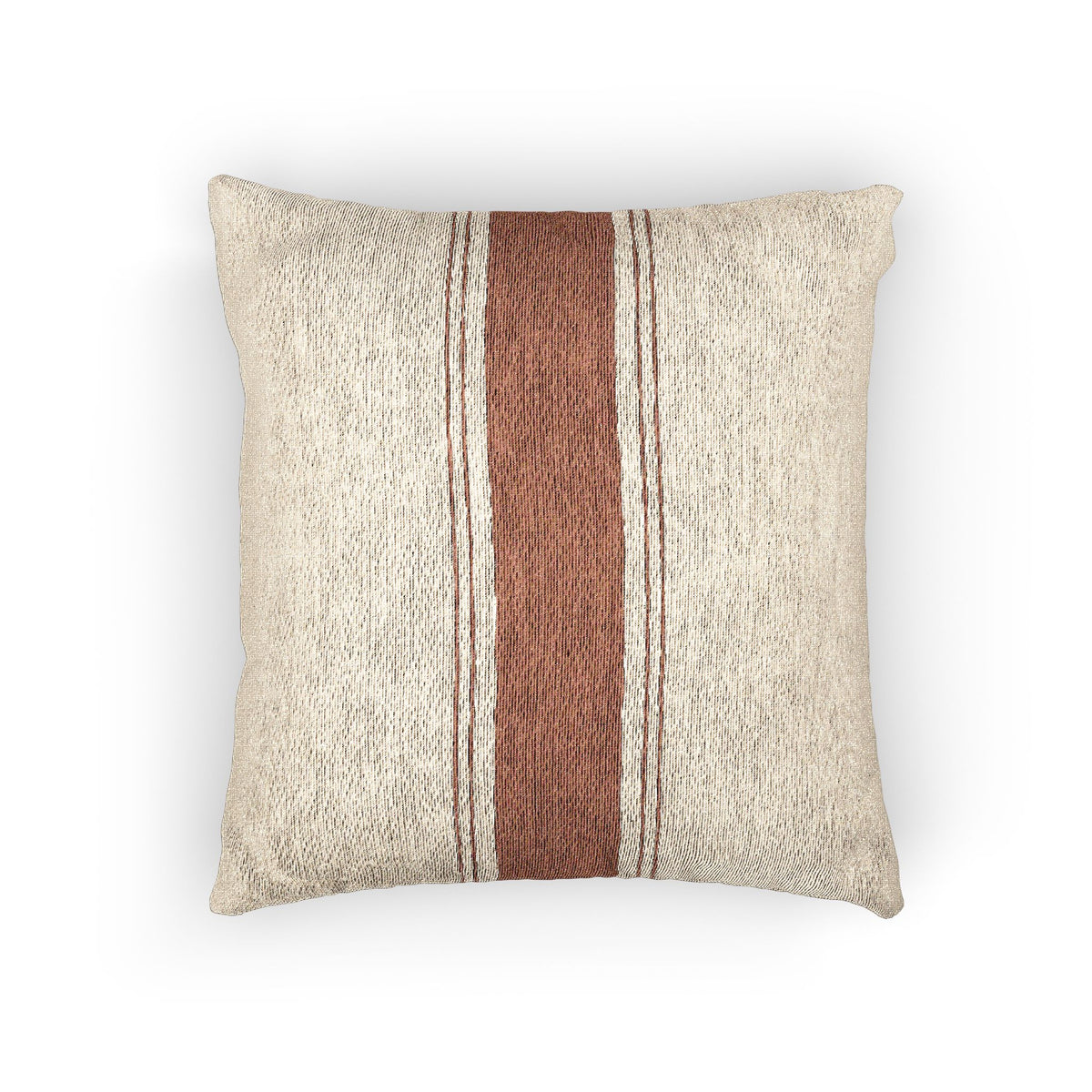 Kiln Grain Sack Stripe Woven Pillow