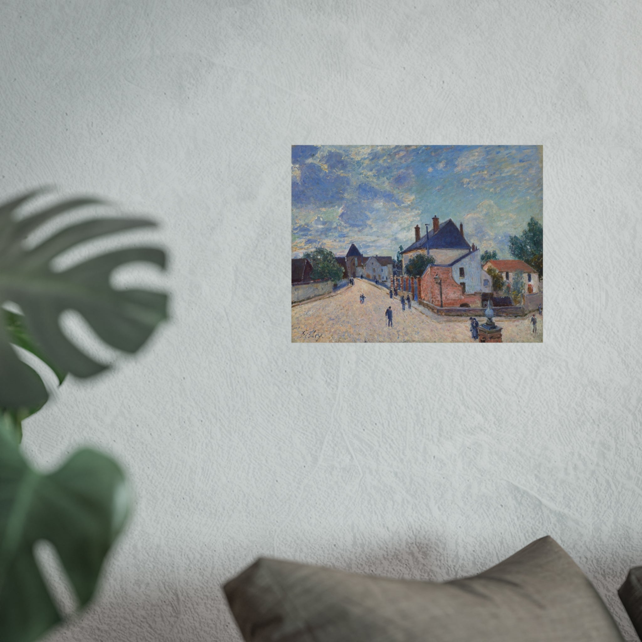 Alfred Sisley - Street in Moret | Fine Art Poster