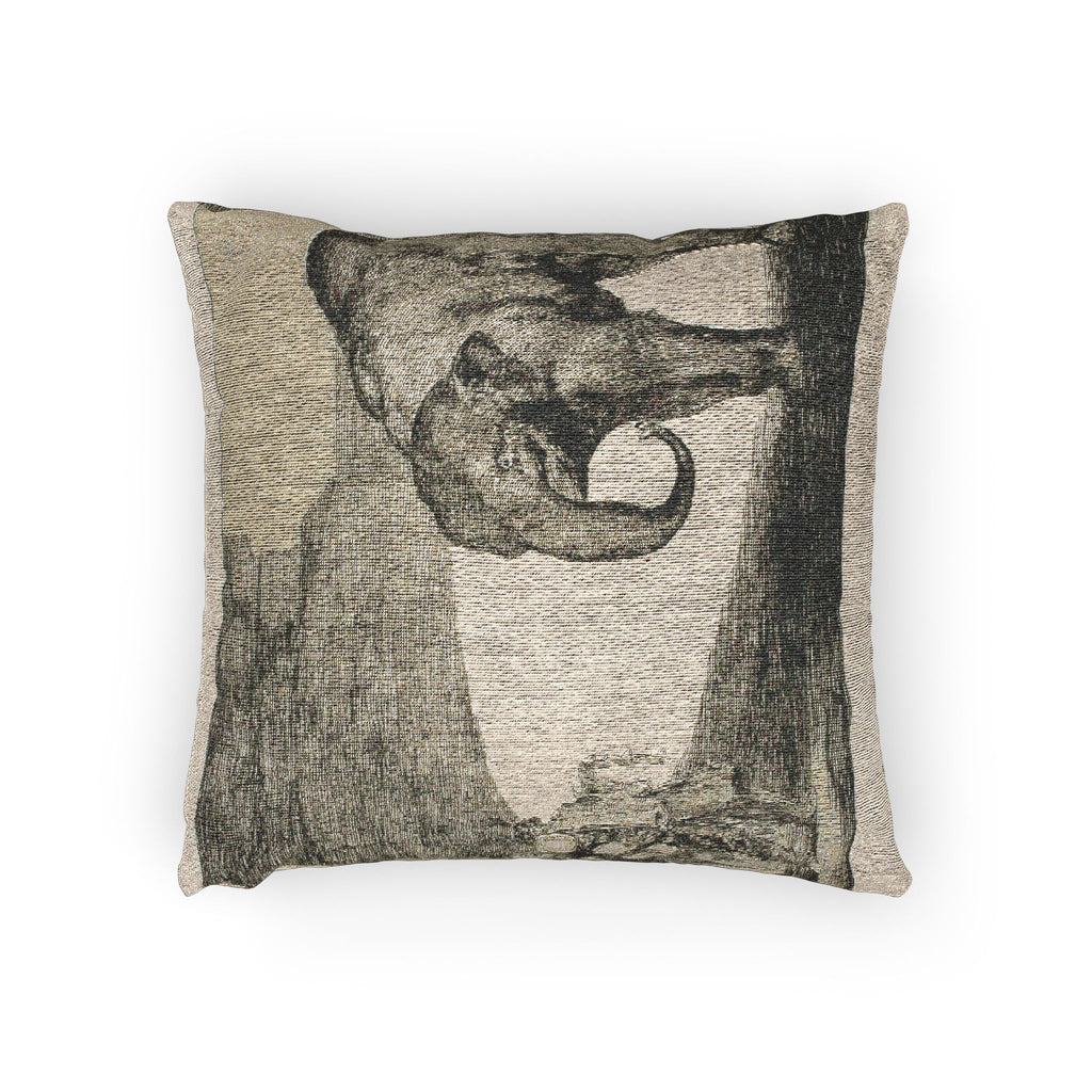 Francisco José de Goya y Lucientes - Animal Folly, from Disparates | Woven Pillow