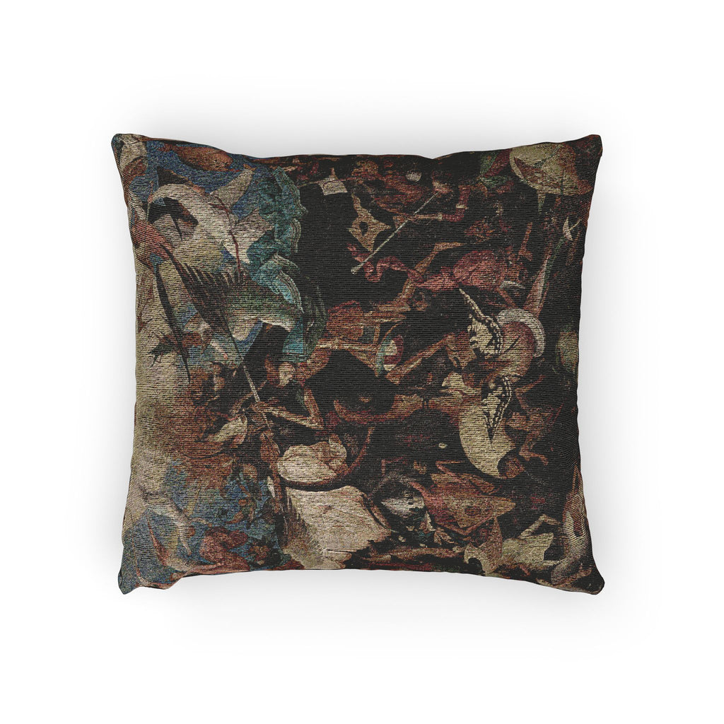 Pieter Bruegel the Elder - The Fall of the Rebel Angels - Google Art Project | Woven Pillow