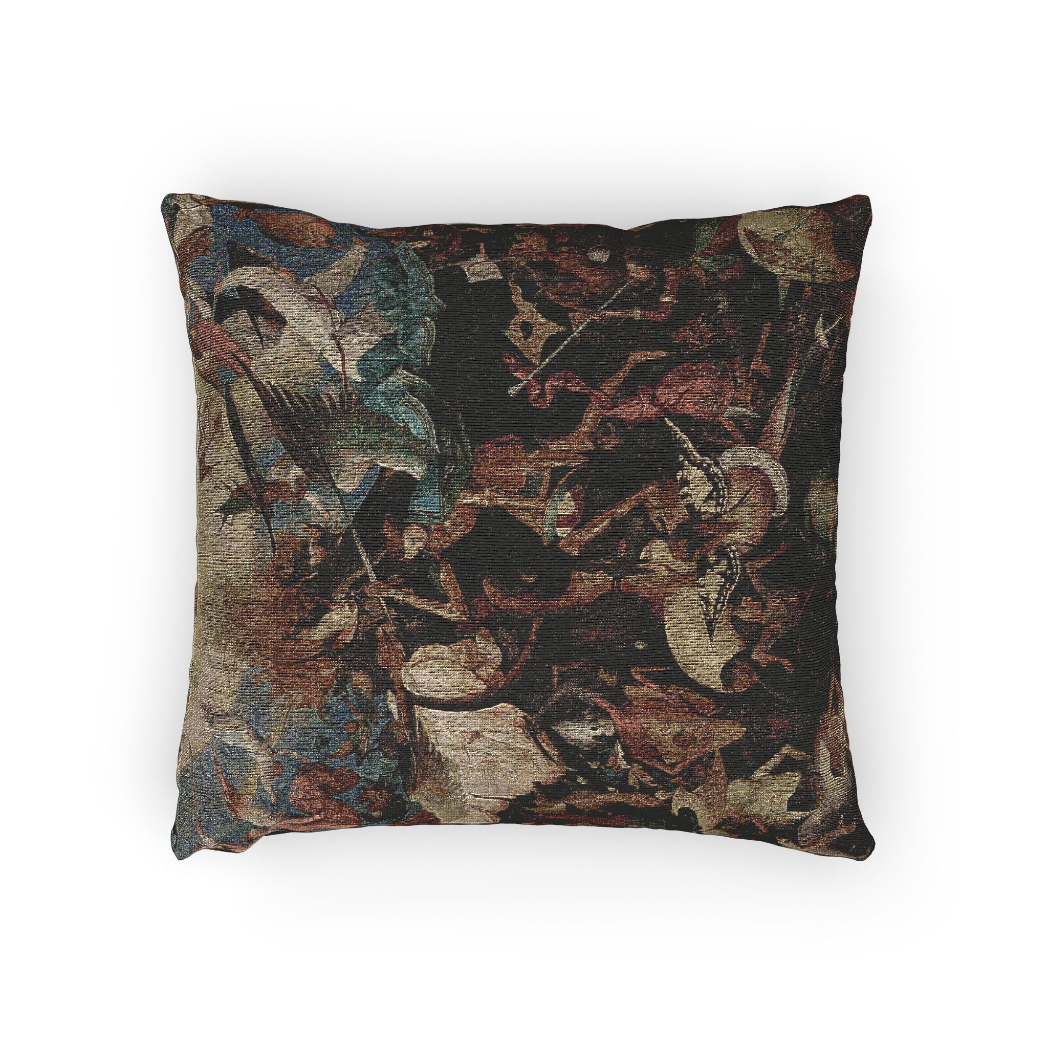 Pieter Bruegel the Elder - The Fall of the Rebel Angels - Google Art Project | Woven Pillow