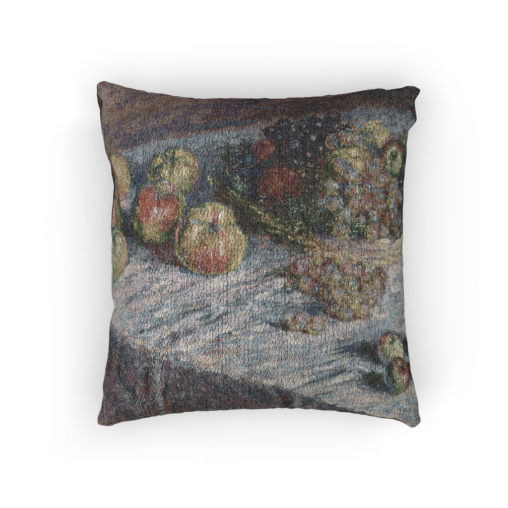 Claude Monet - Apples and Grapes | Woven Pillow