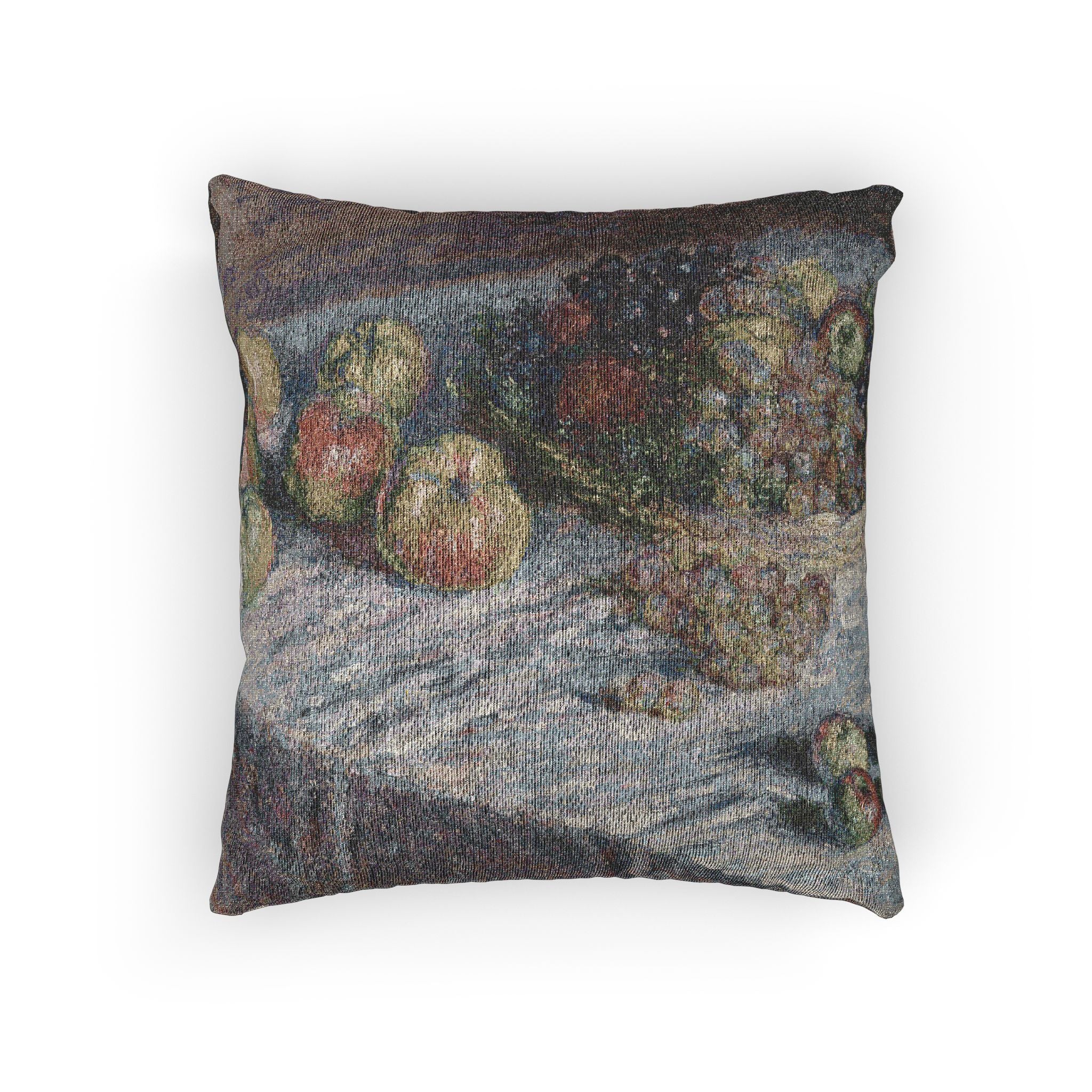 Claude Monet - Apples and Grapes | Woven Pillow