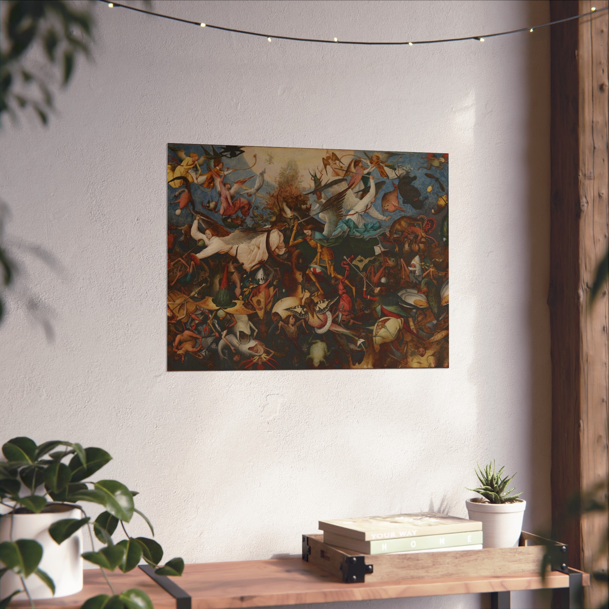 Pieter Bruegel the Elder - The Fall of the Rebel Angels - Google Art Project | Fine Art Poster